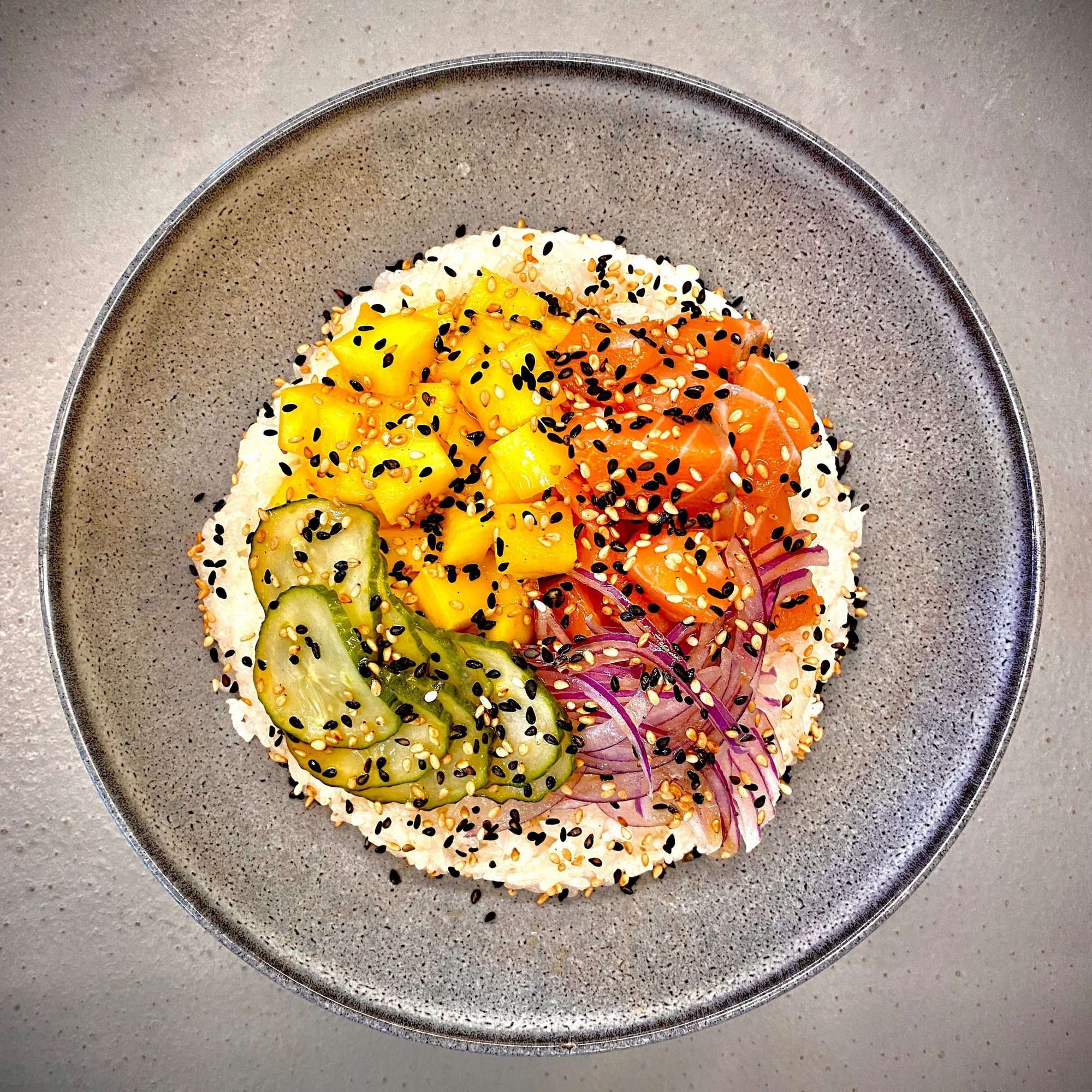 Wax on poke bowl