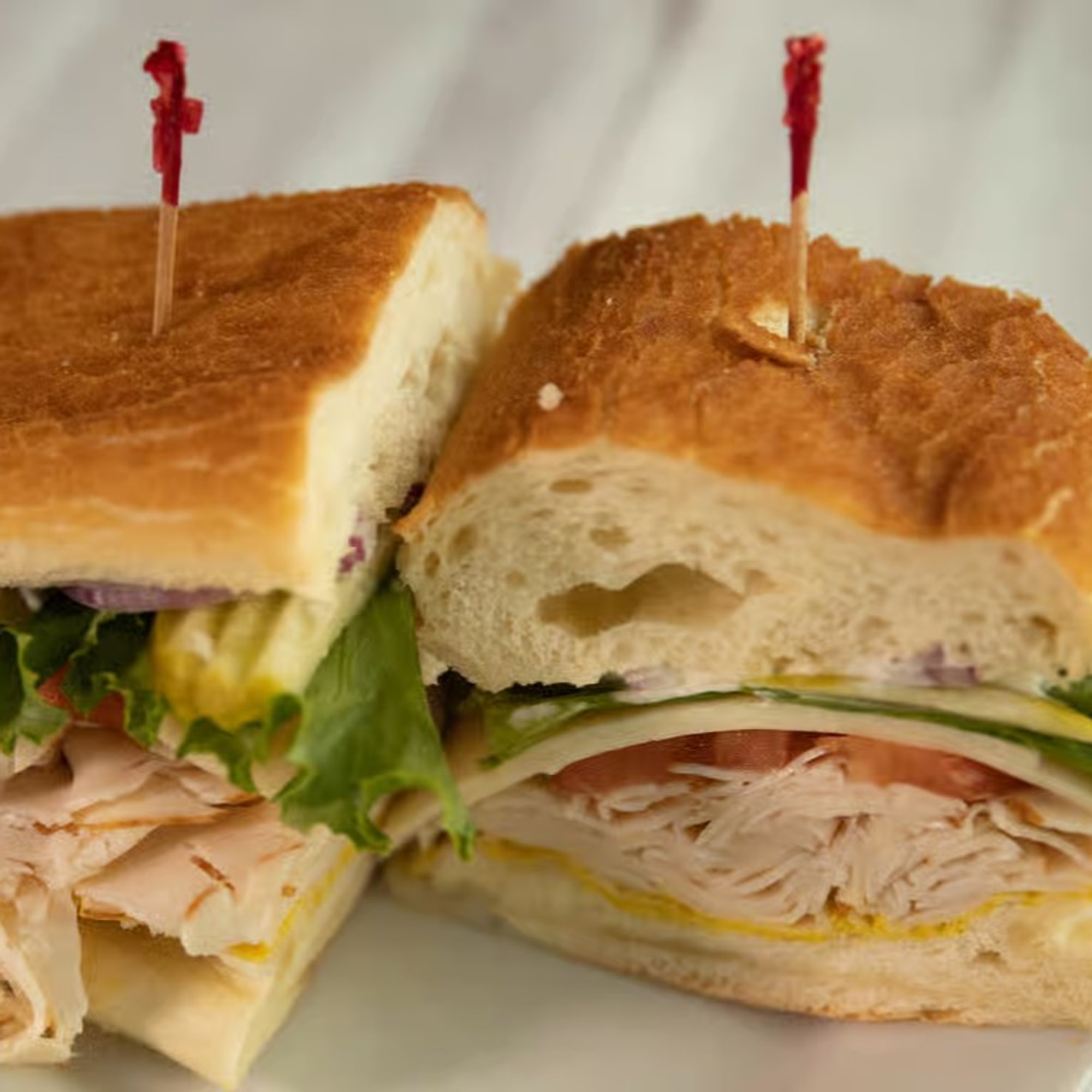 Sliced Chicken Breast Sandwich