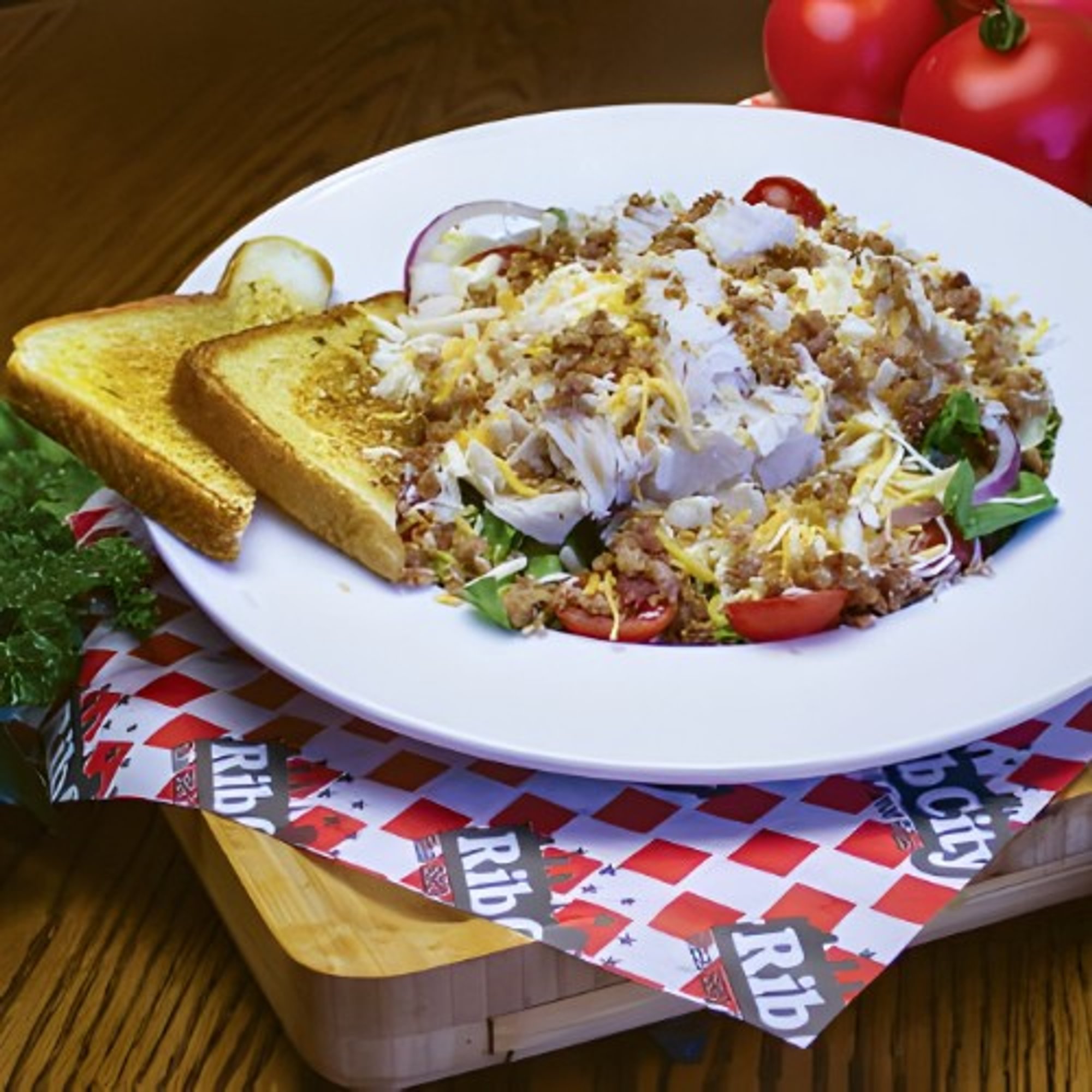 The Rib City Club Salad
