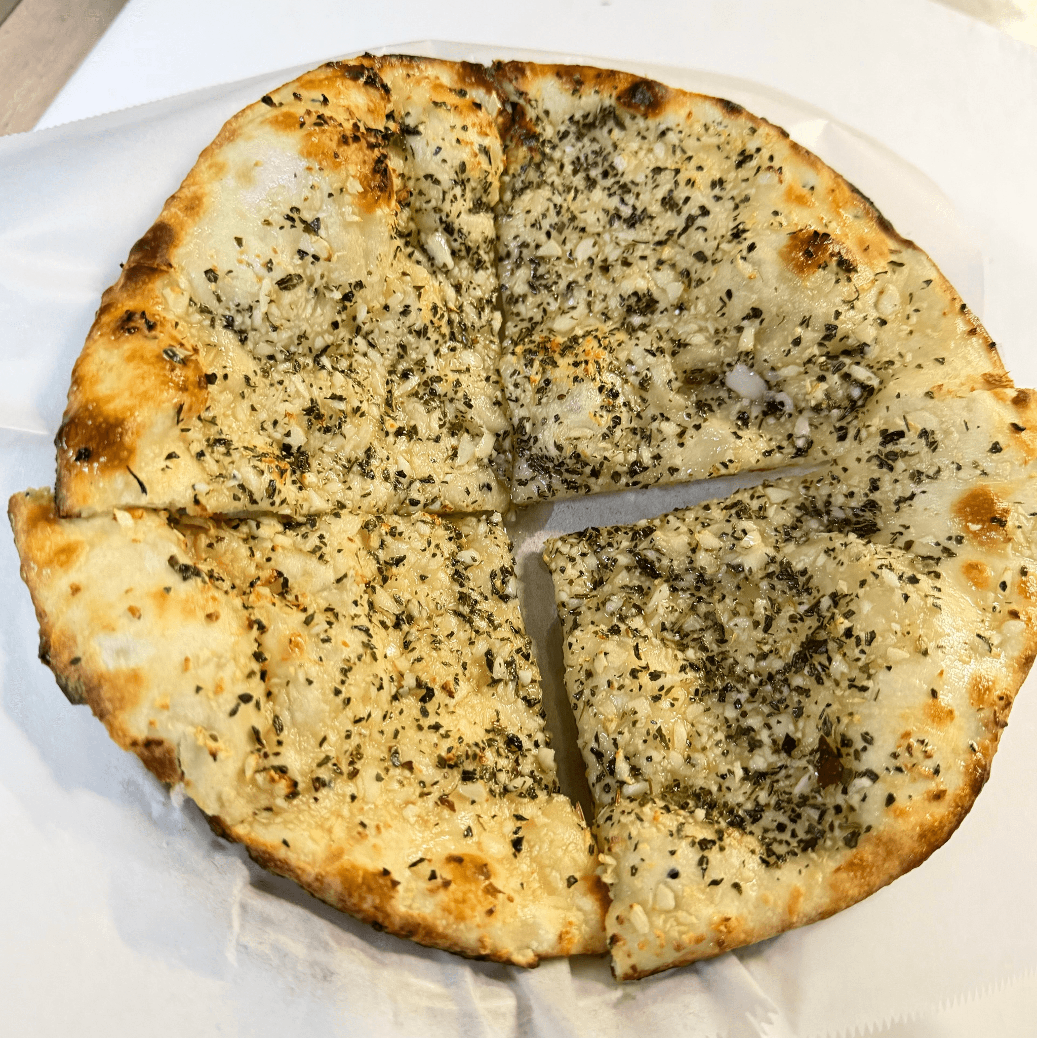 Basil Garlic Naan