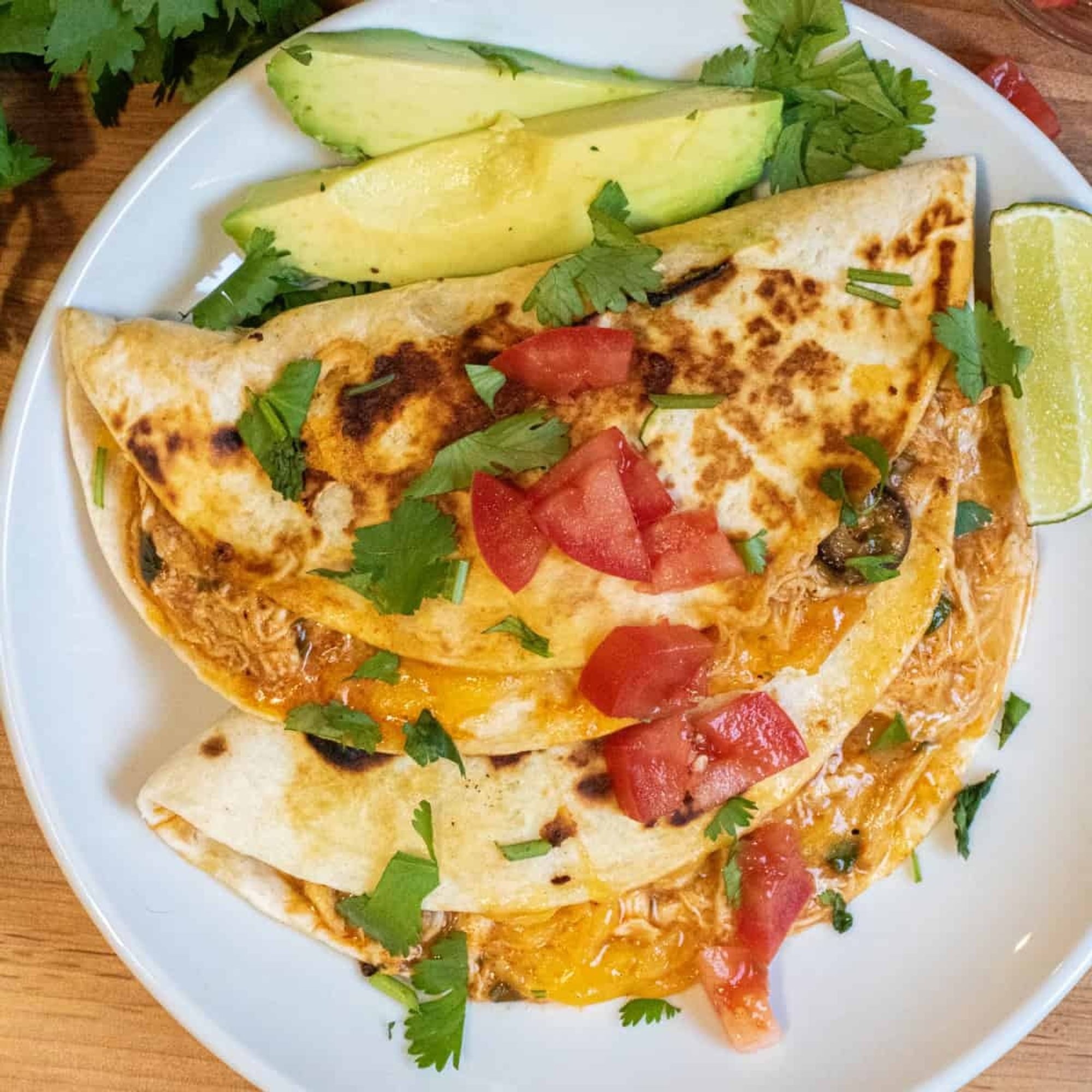 L Enchilada and Taco
