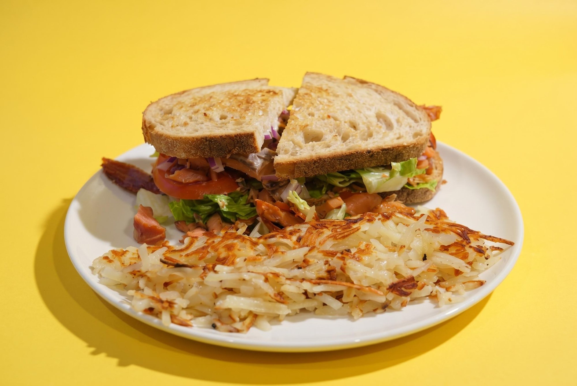 Smoked Salmon Sandwich