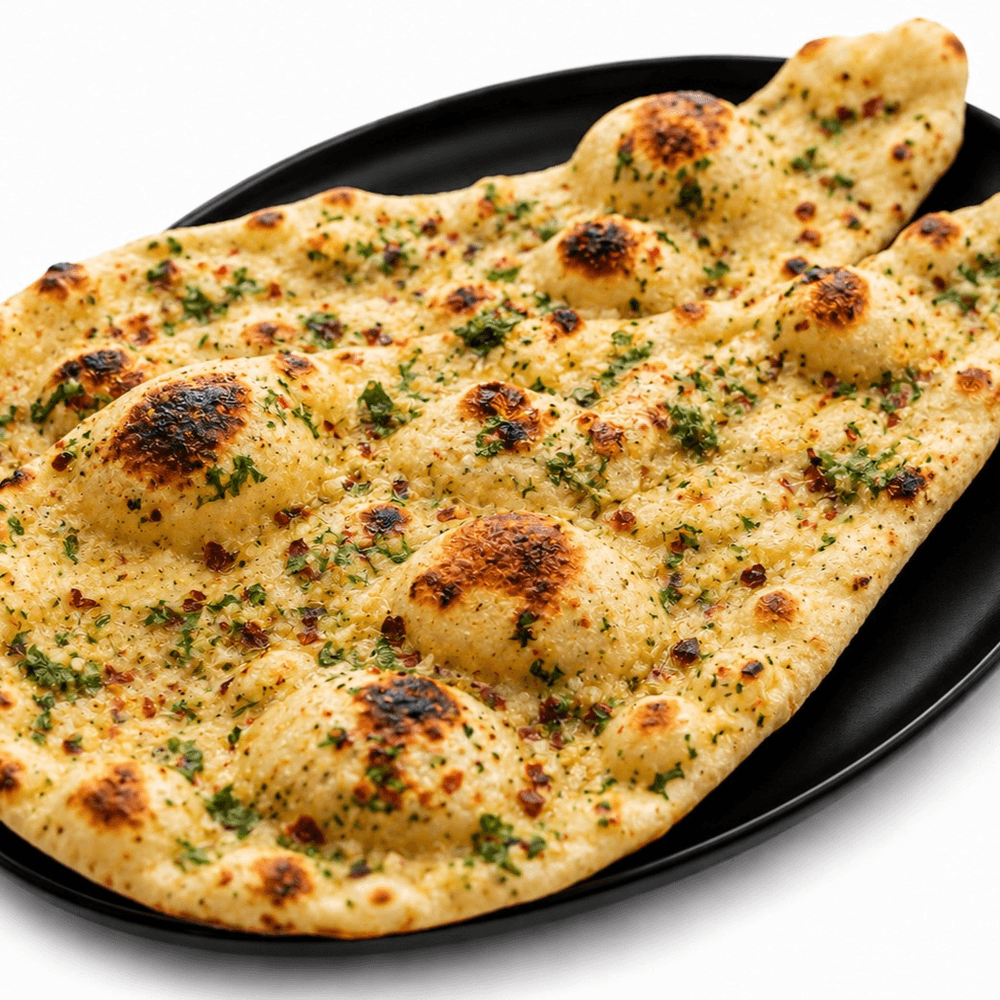 Chili garlic naan