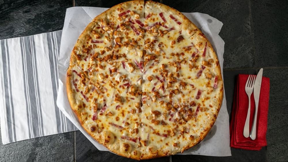 Ranch Chicken Bacon Pizza