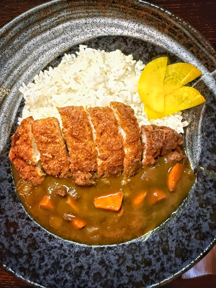 Chicken Katsu Curry (Chili Logo in the Front)