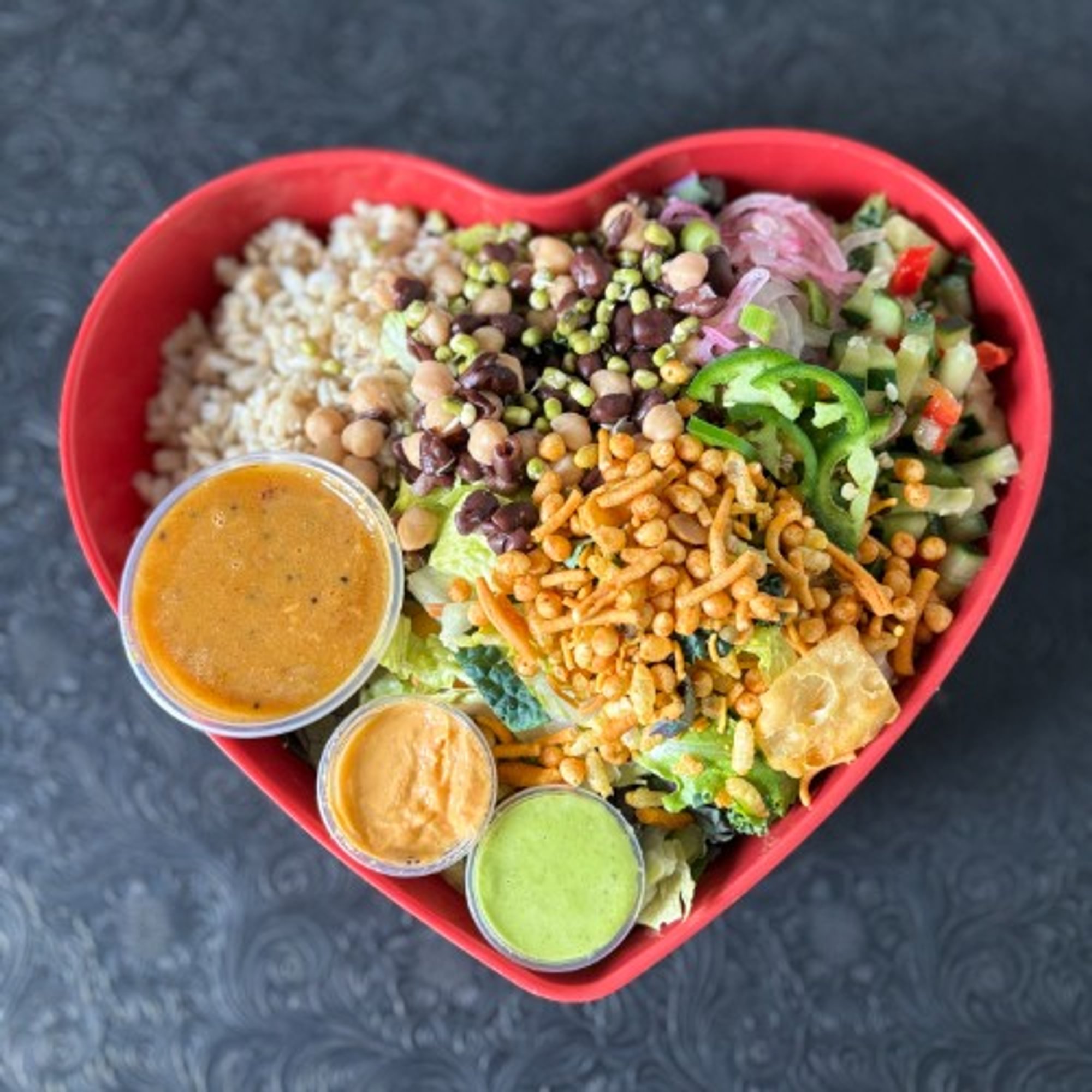 Darling Lia Rice & Salad Bowl