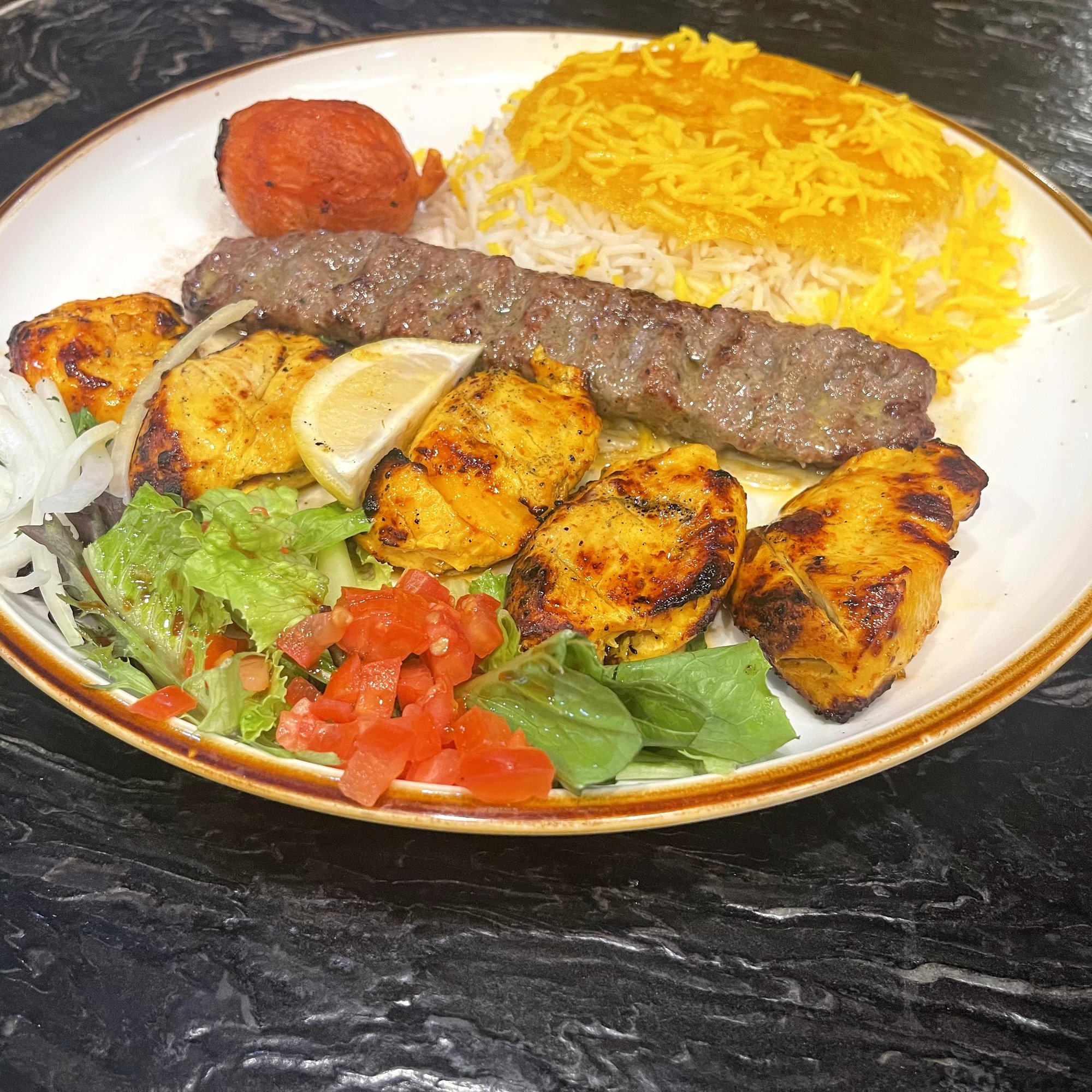 Chelokabaab Makhsoos (Chef's Special)