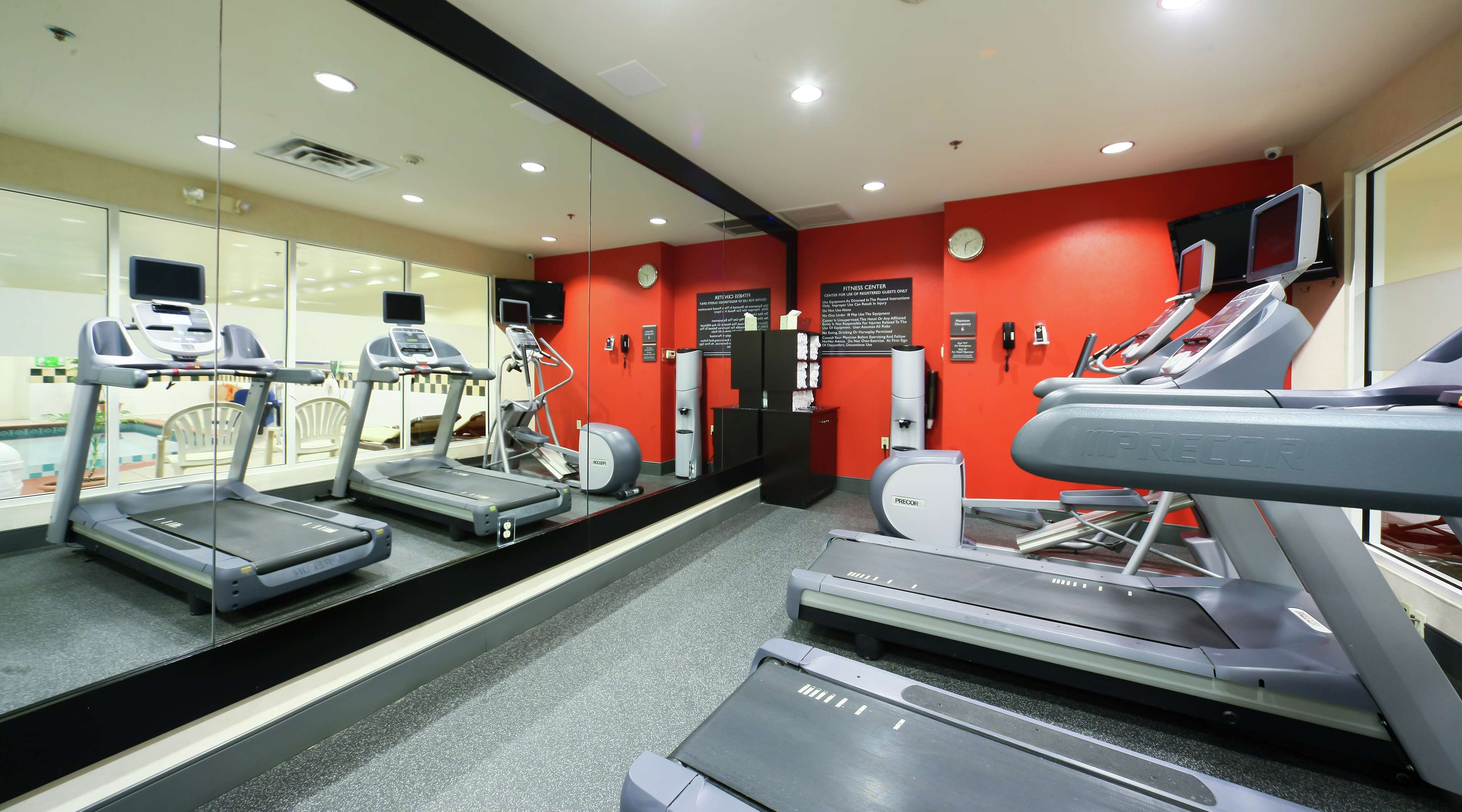 Health club  fitness center  gym