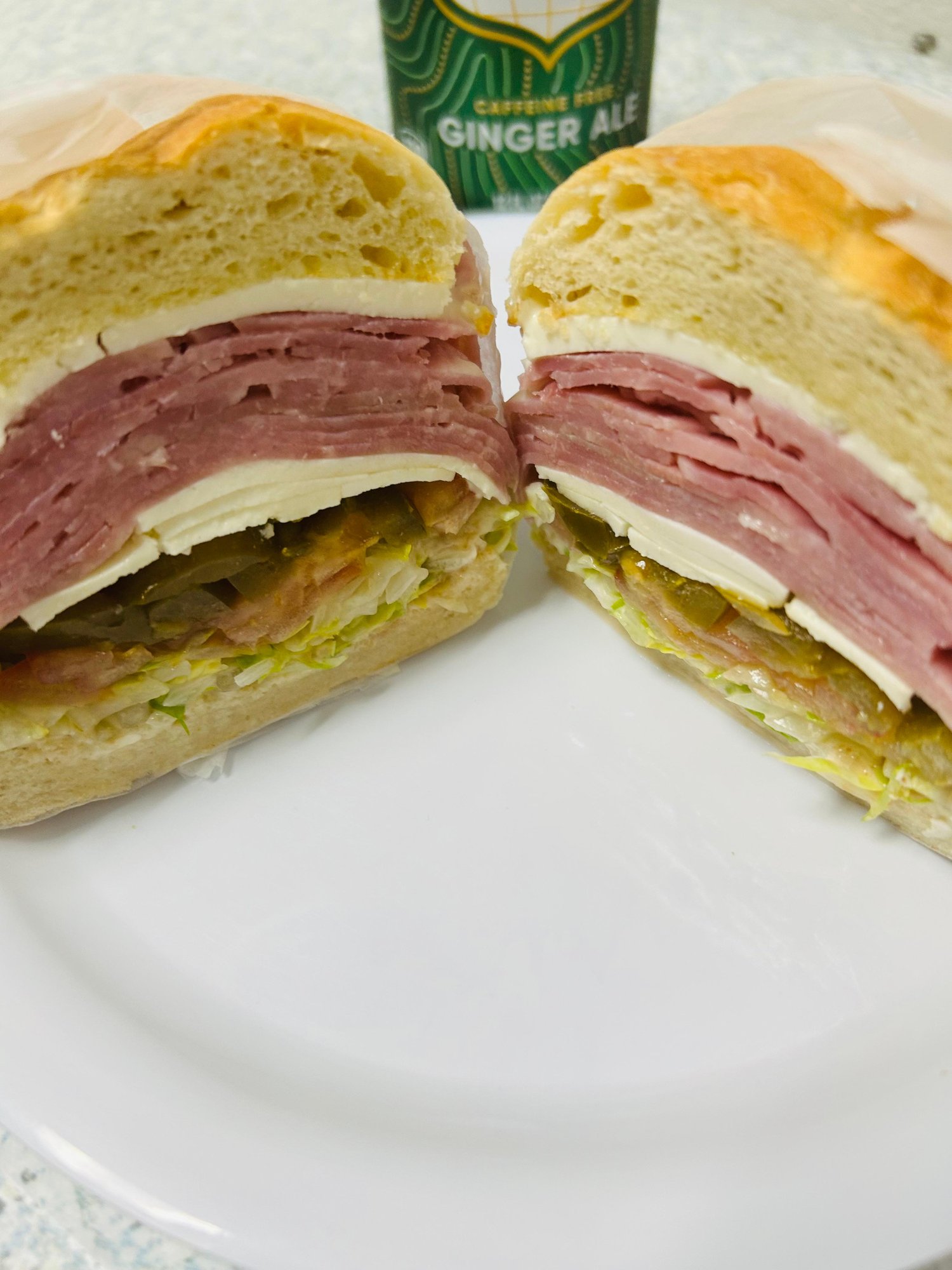 Ham & Cheese on Brötchen Roll Deal W/Lays