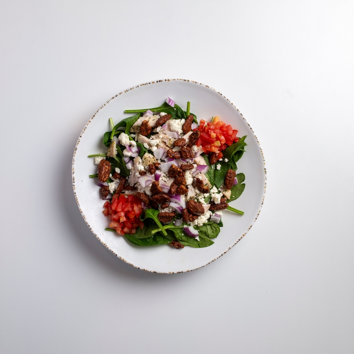 Baby Spinach & Feta Salad