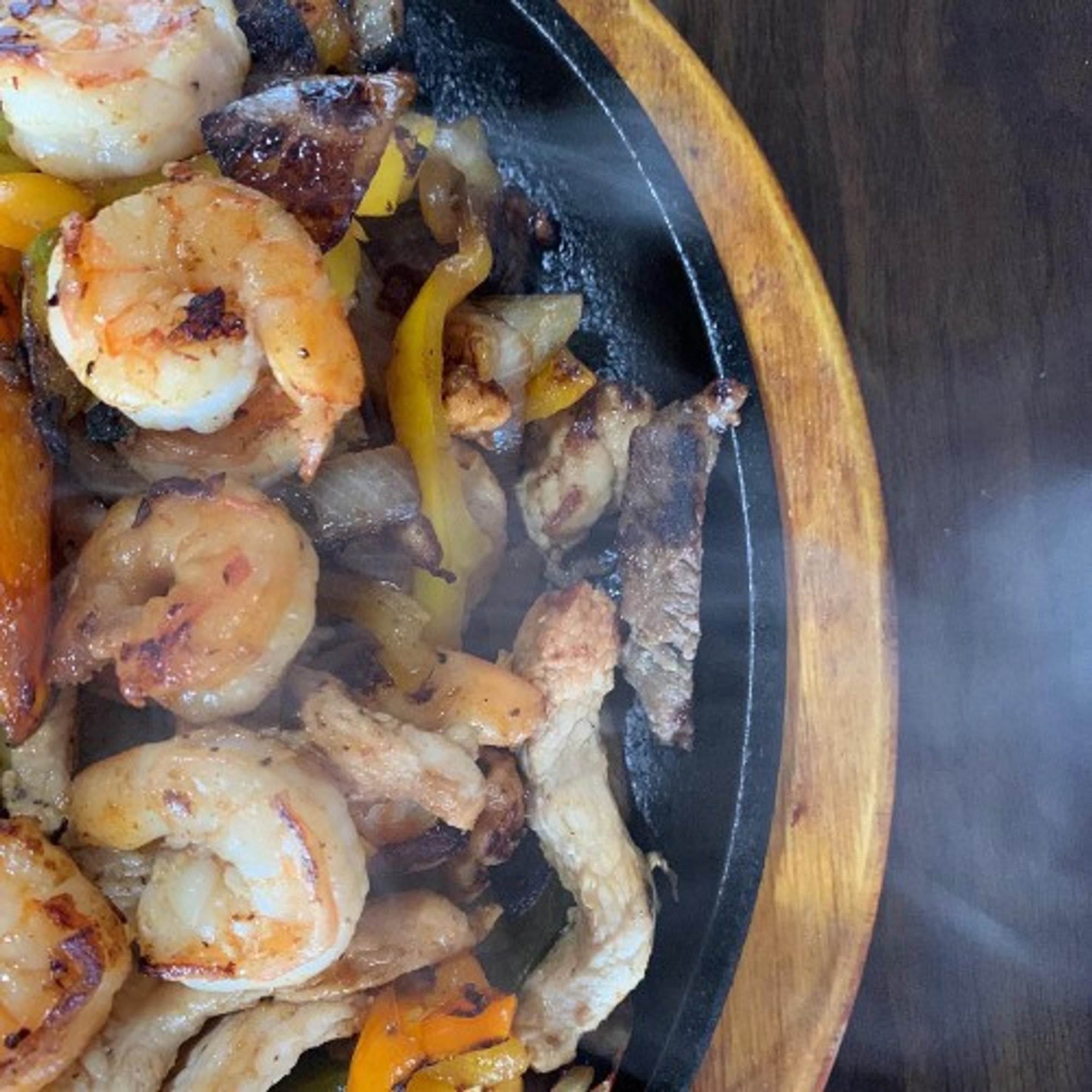 Shrimp Fajitas