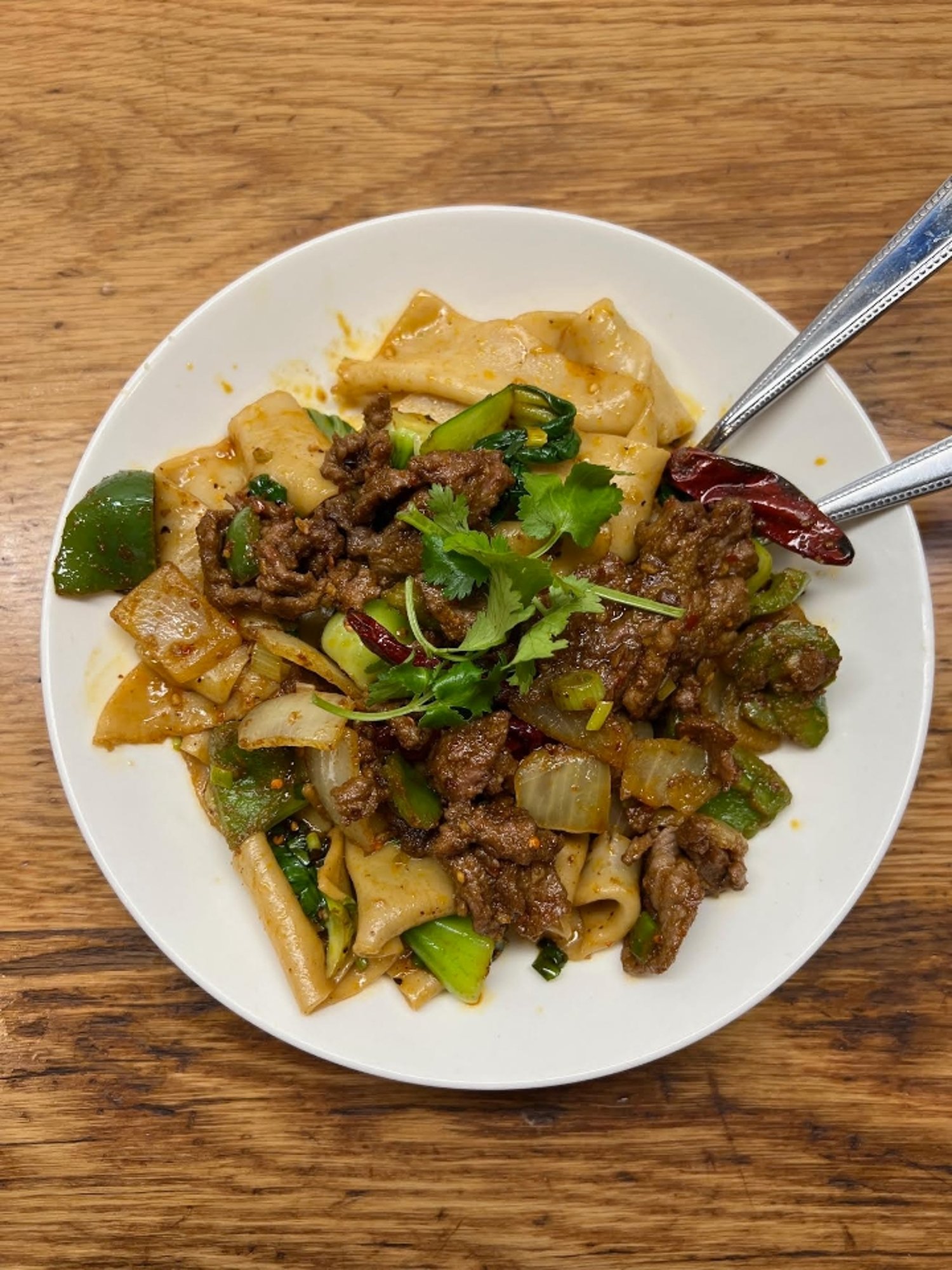 Cumin Lamb Hand-Ripped Noodles