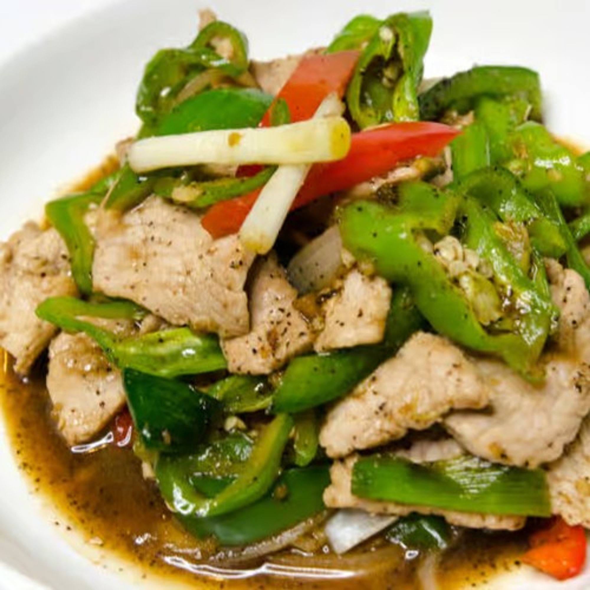 Spicy Pepper Stir-fry