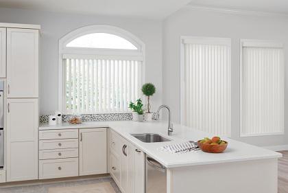 Introducing the best of both worlds! This space has it all-it's bright and airy, but thanks  to our Vertical Blinds, it's comfortably shady, too.   BudgetBlindsNassauBellmore   VerticalBlinds  FreeConsultation  WindowWednesday