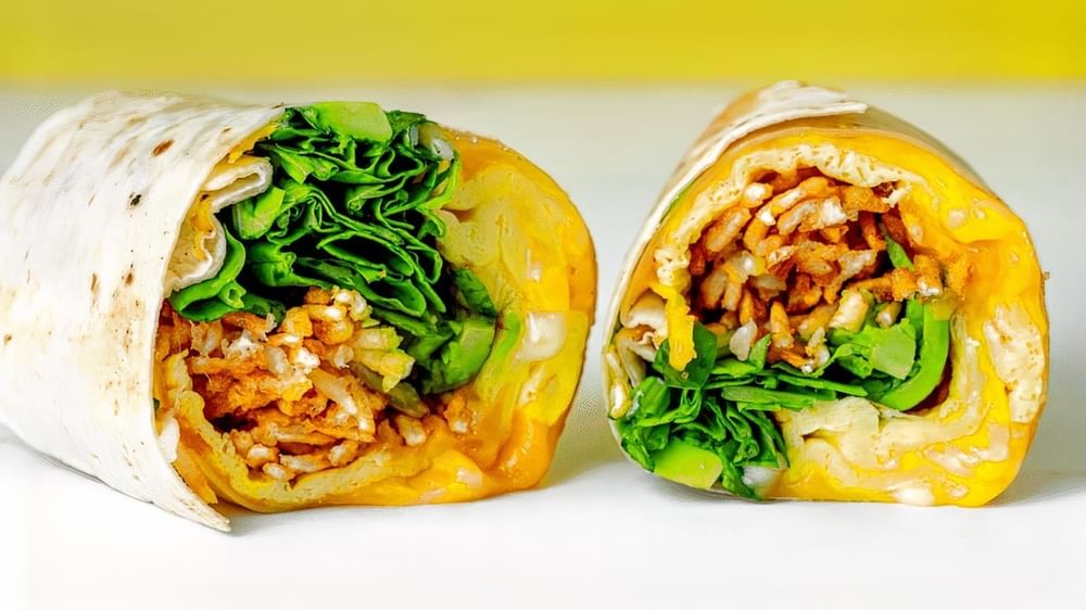 Egg & Veggie Burrito