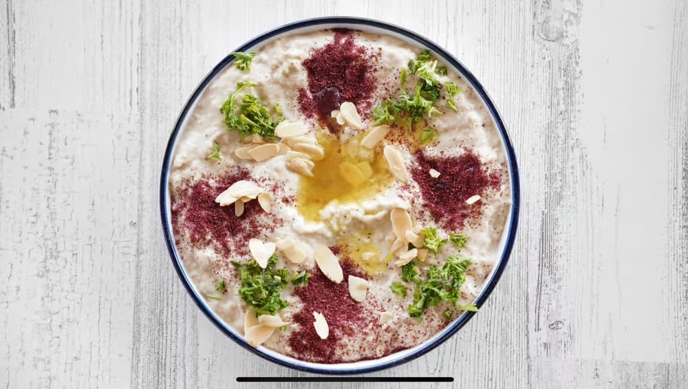 Baba Ghanoush and Bread