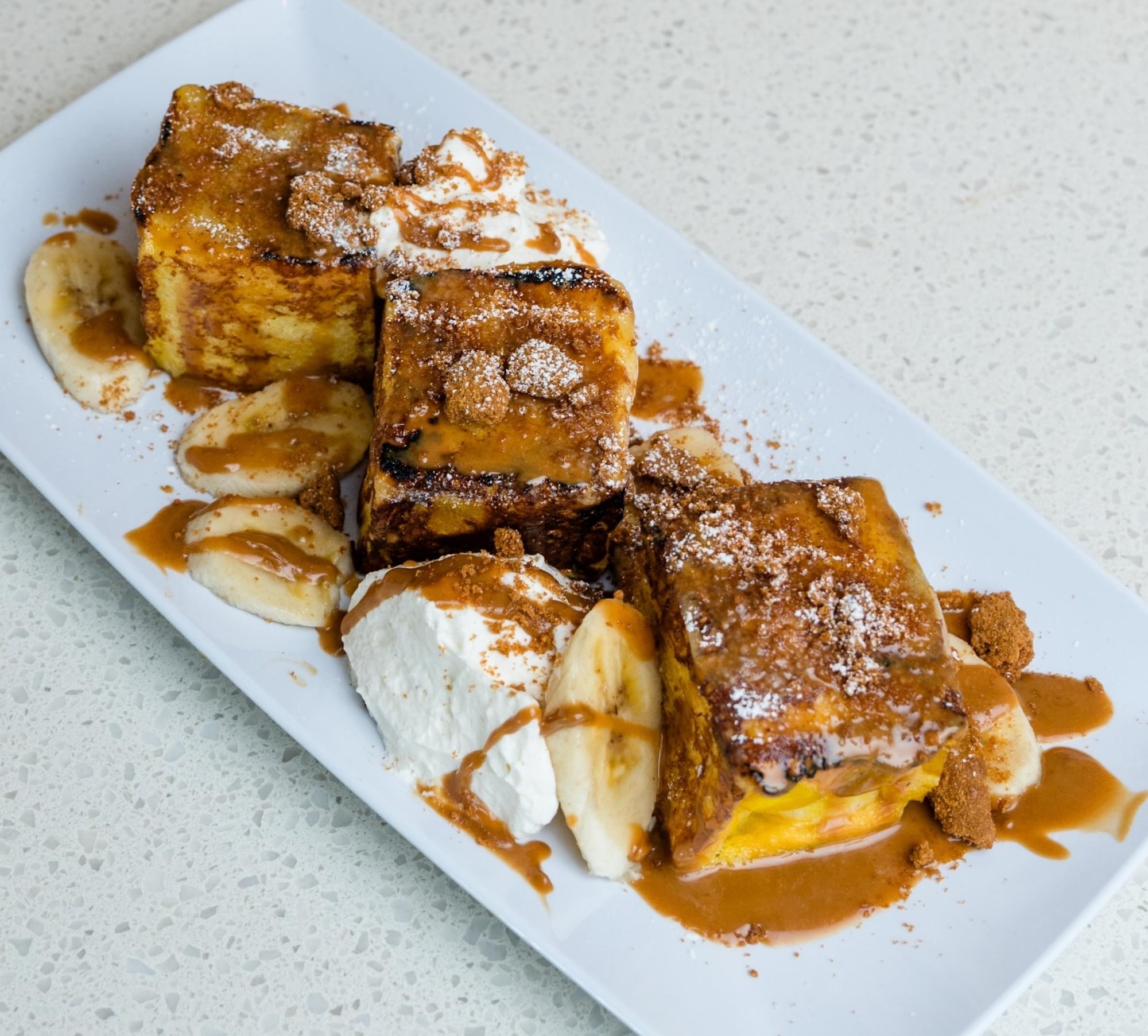 Biscoff Banana French Toast