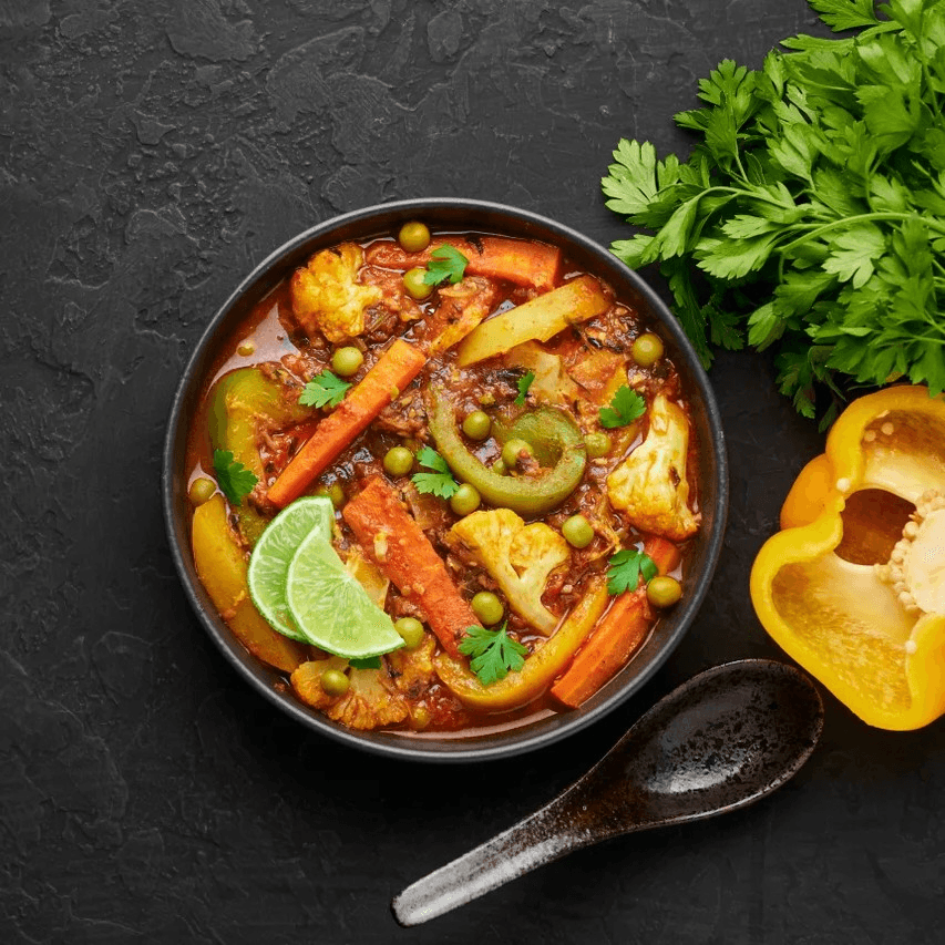 Kadai Vegetable (Serve with Rice)