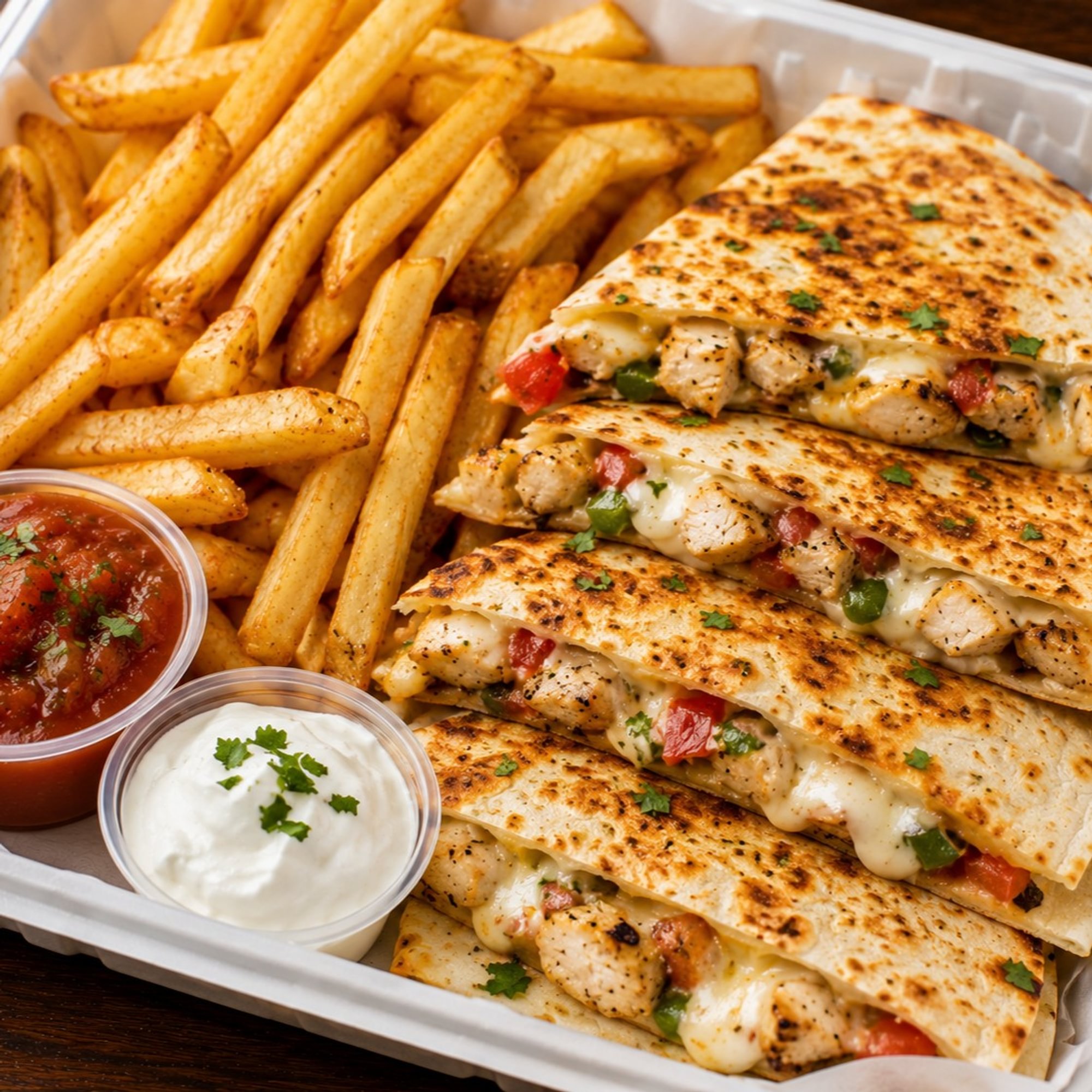 Chicken Quesadillas
