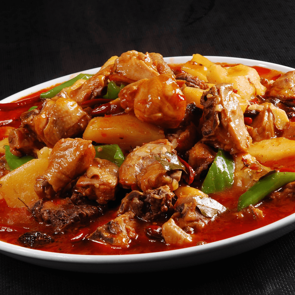 Xin-Jiang Style Chicken 新疆大盘鸡