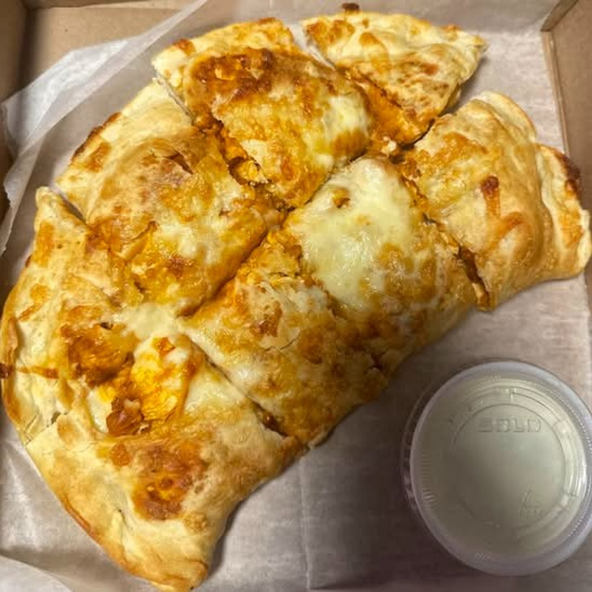 Buffalo Chicken Calzone