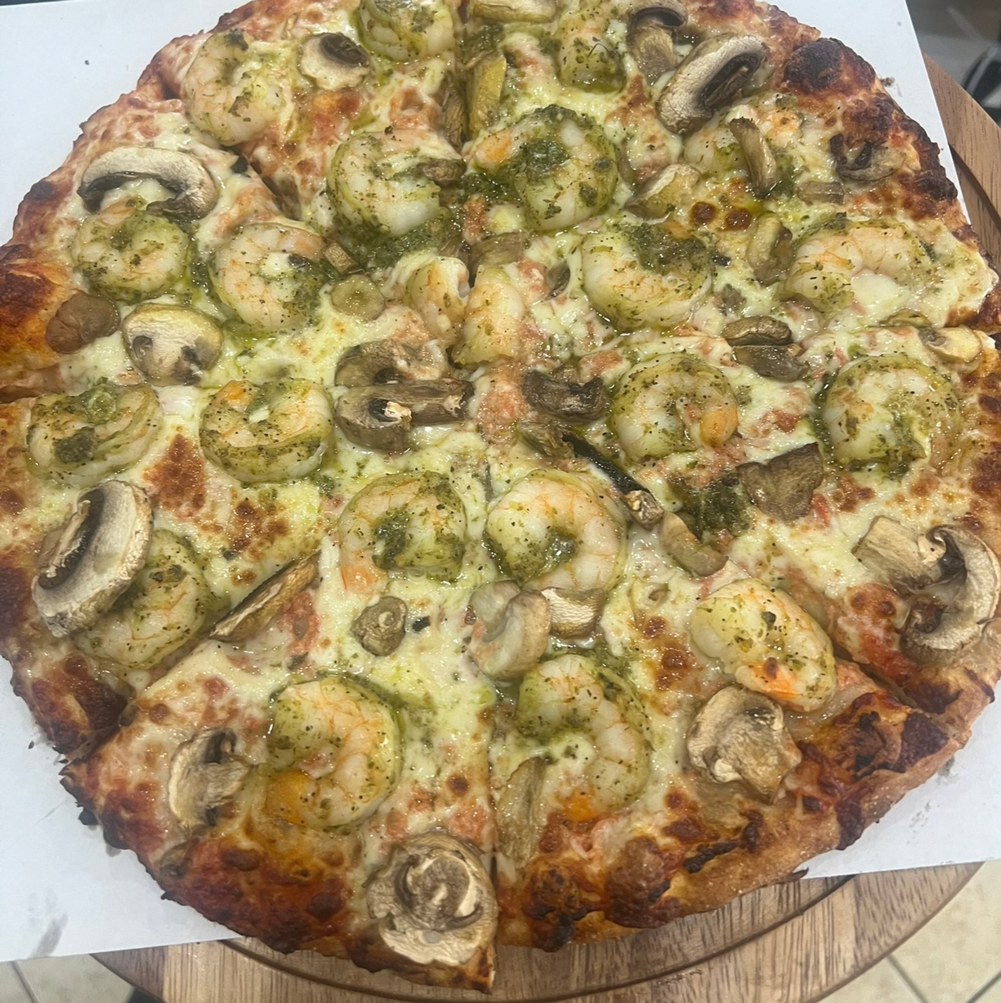 Shrimp Pizza
