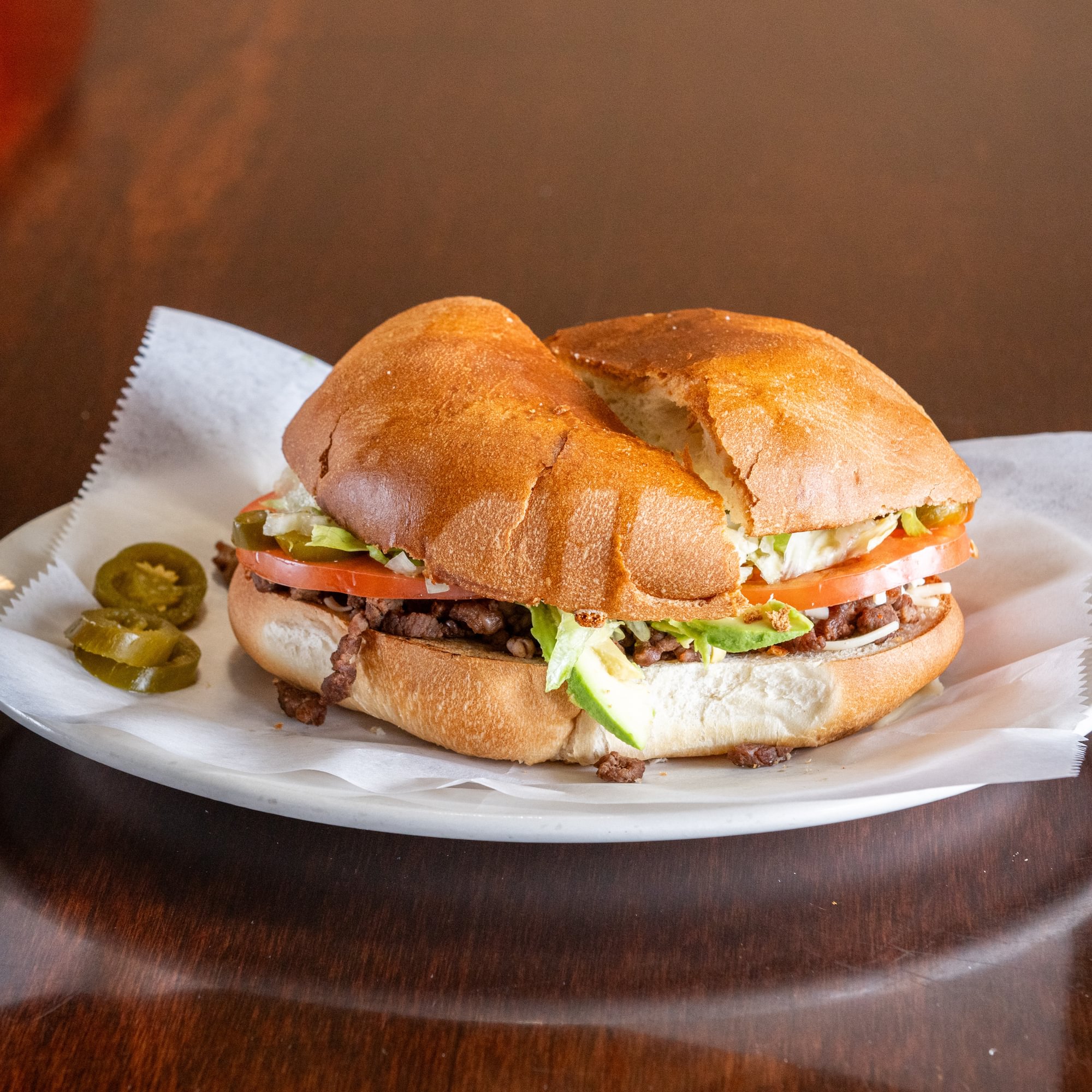 Torta Asada Sandwich