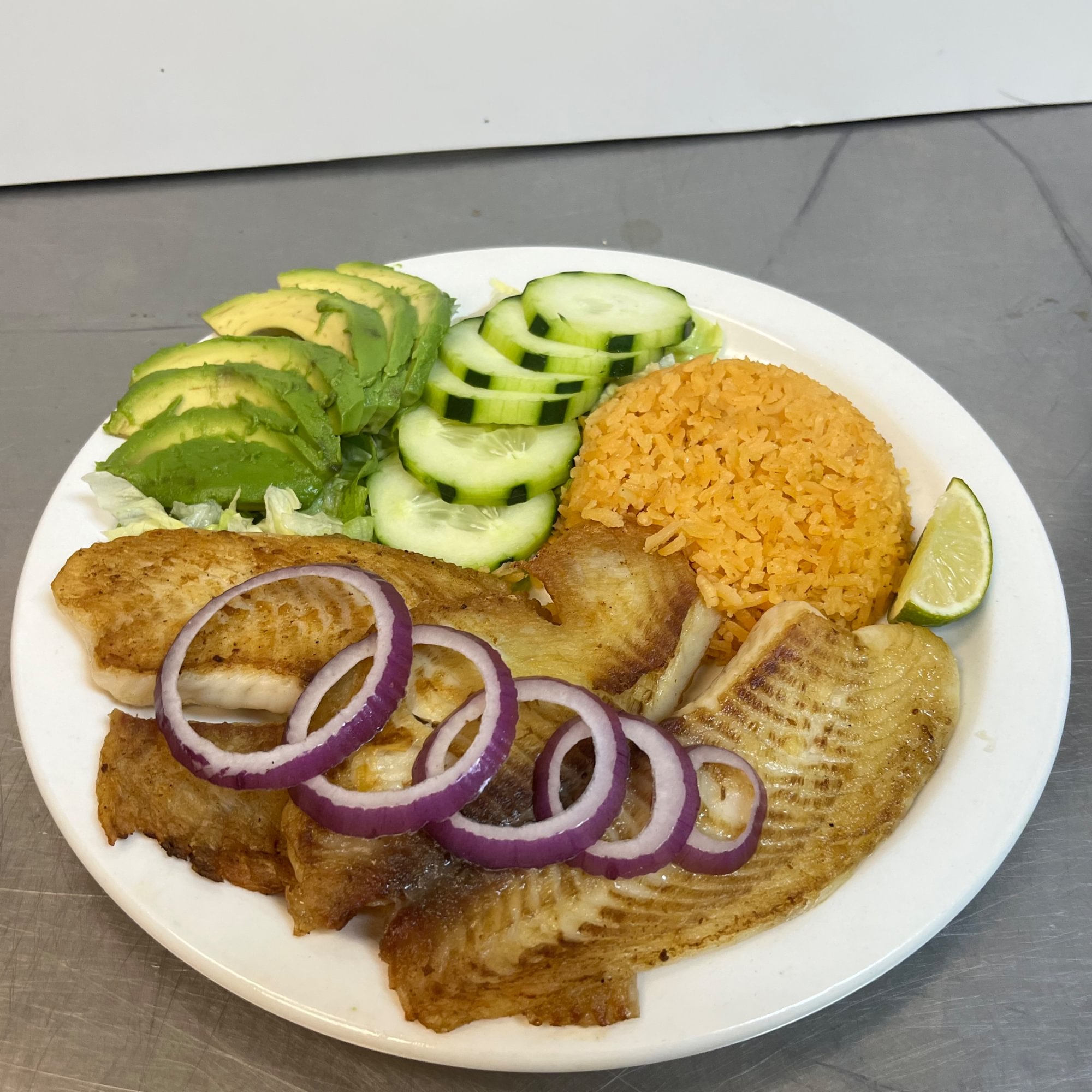 Grilled Tilapia Plato