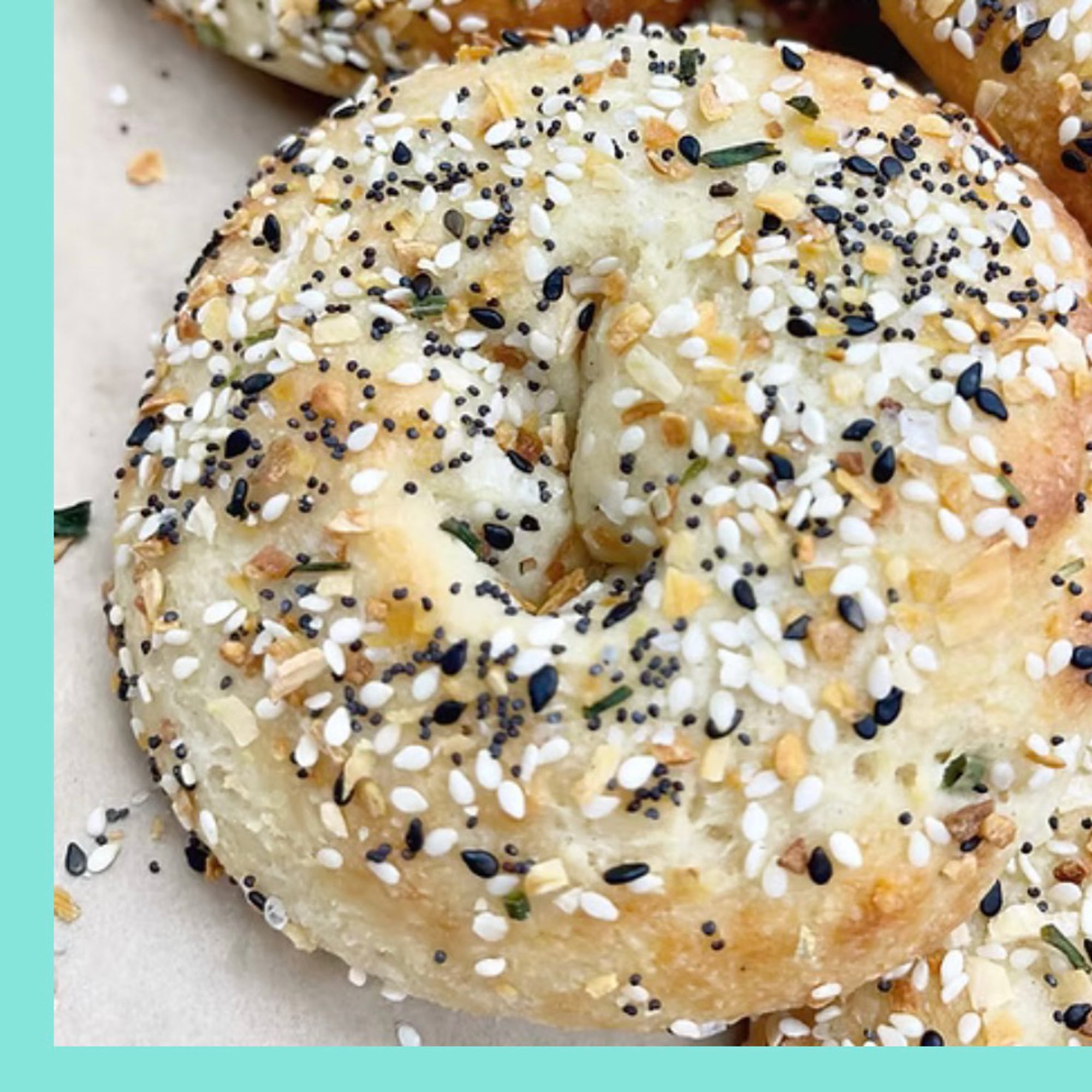 Toasted Bagel (Has Dairy)