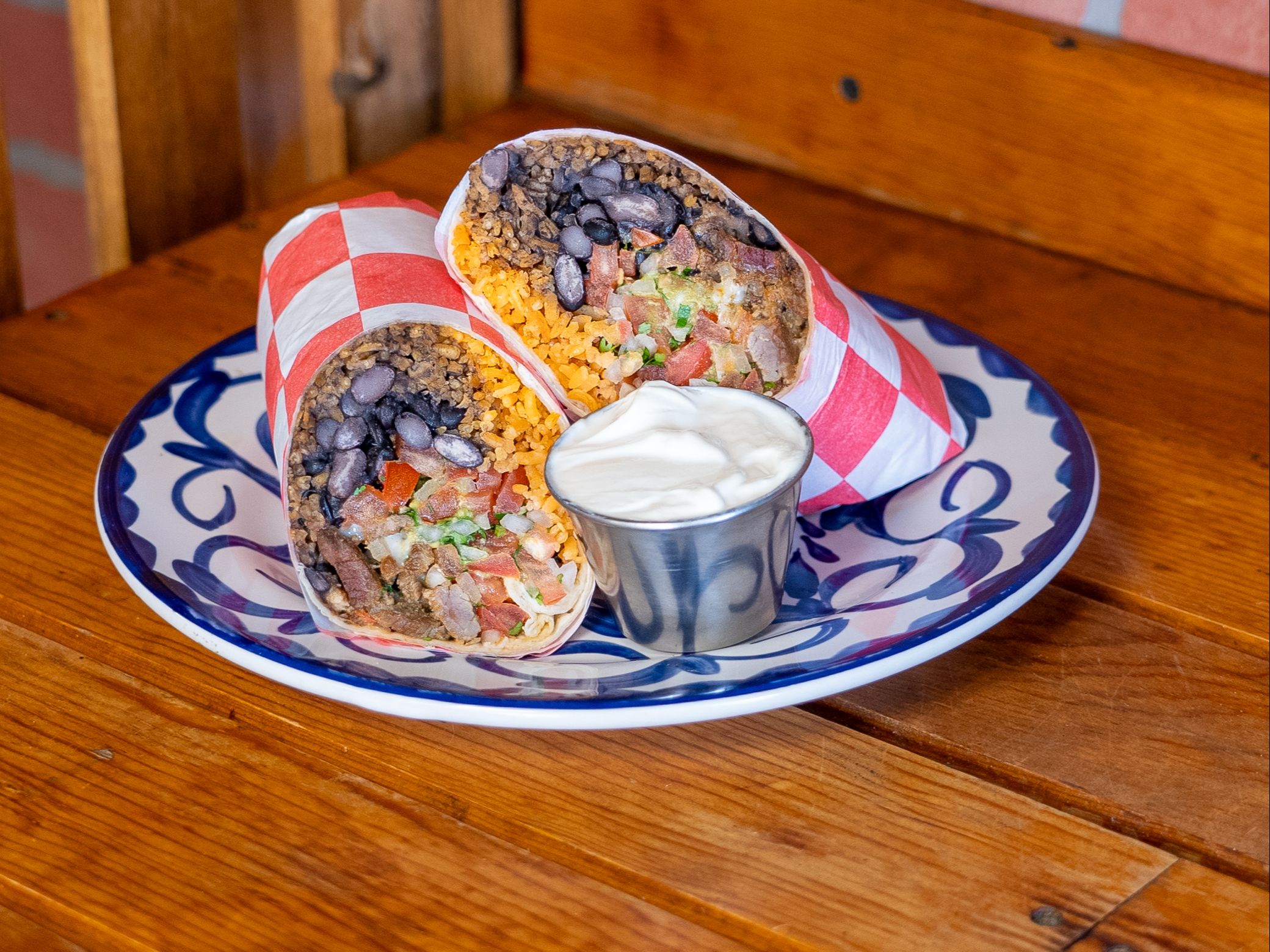Poblano Burrito