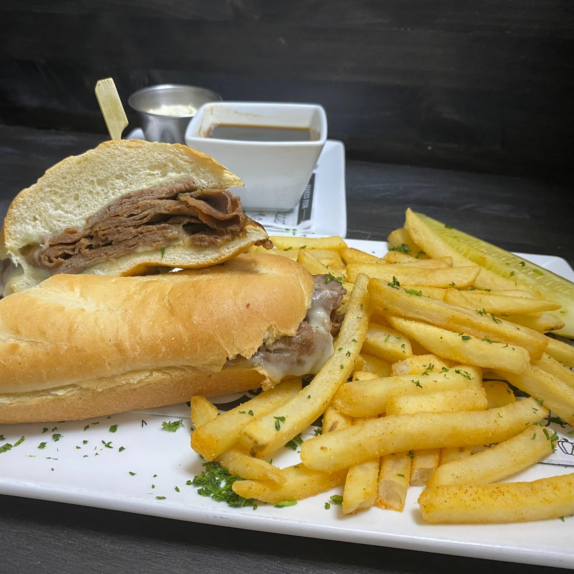 Beef Dip Sandwich