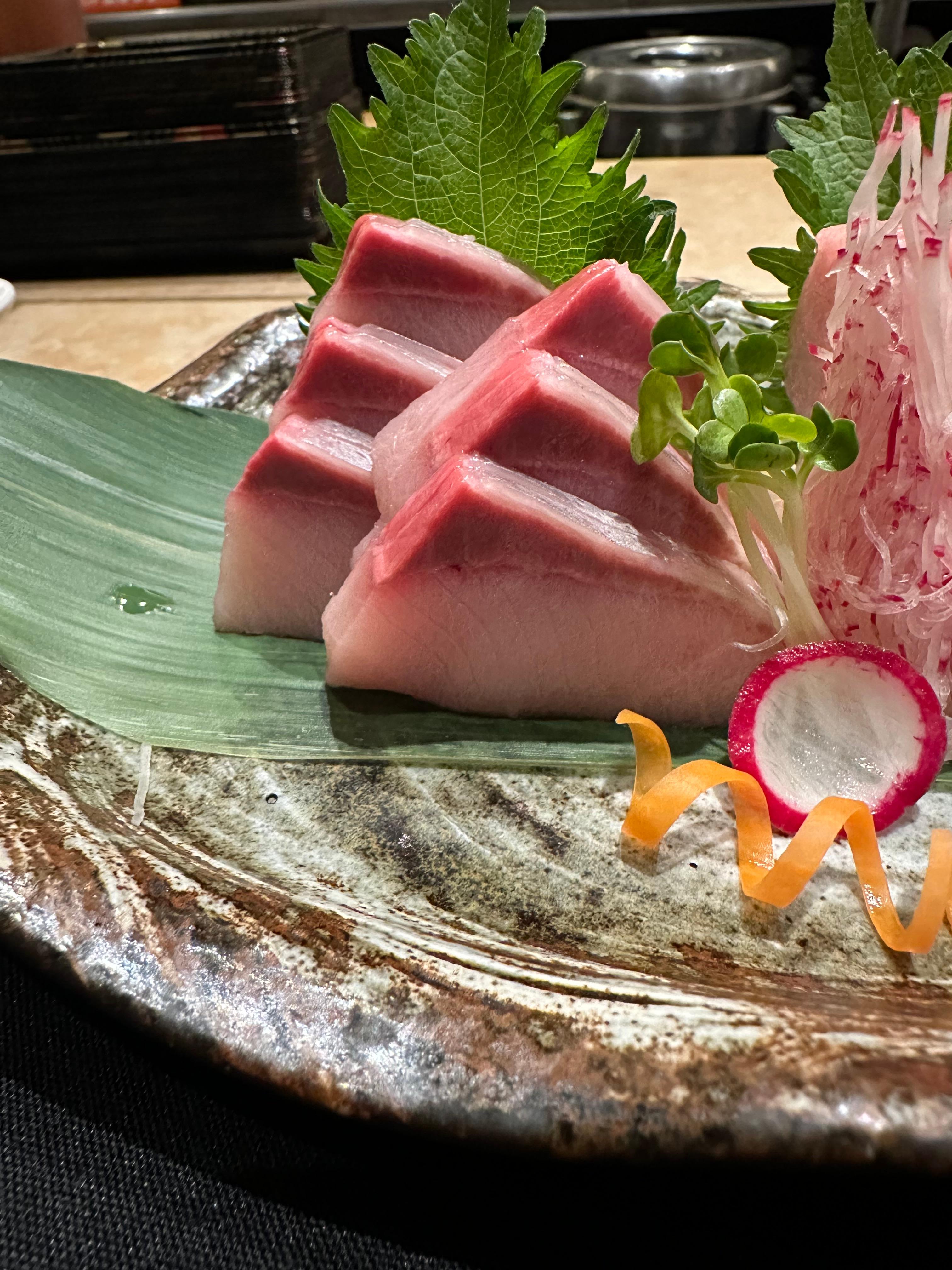 Hamachi Sashimi