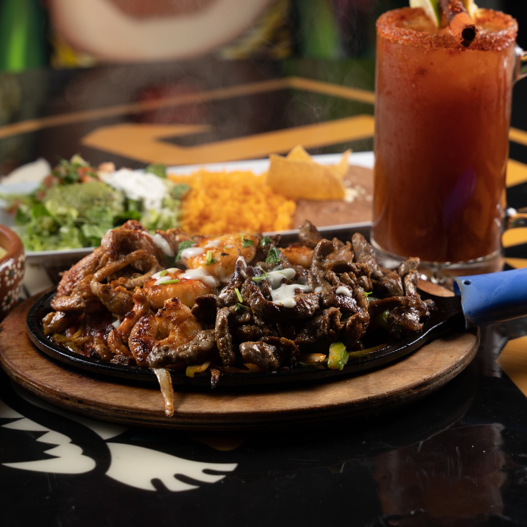 Trio Fajitas