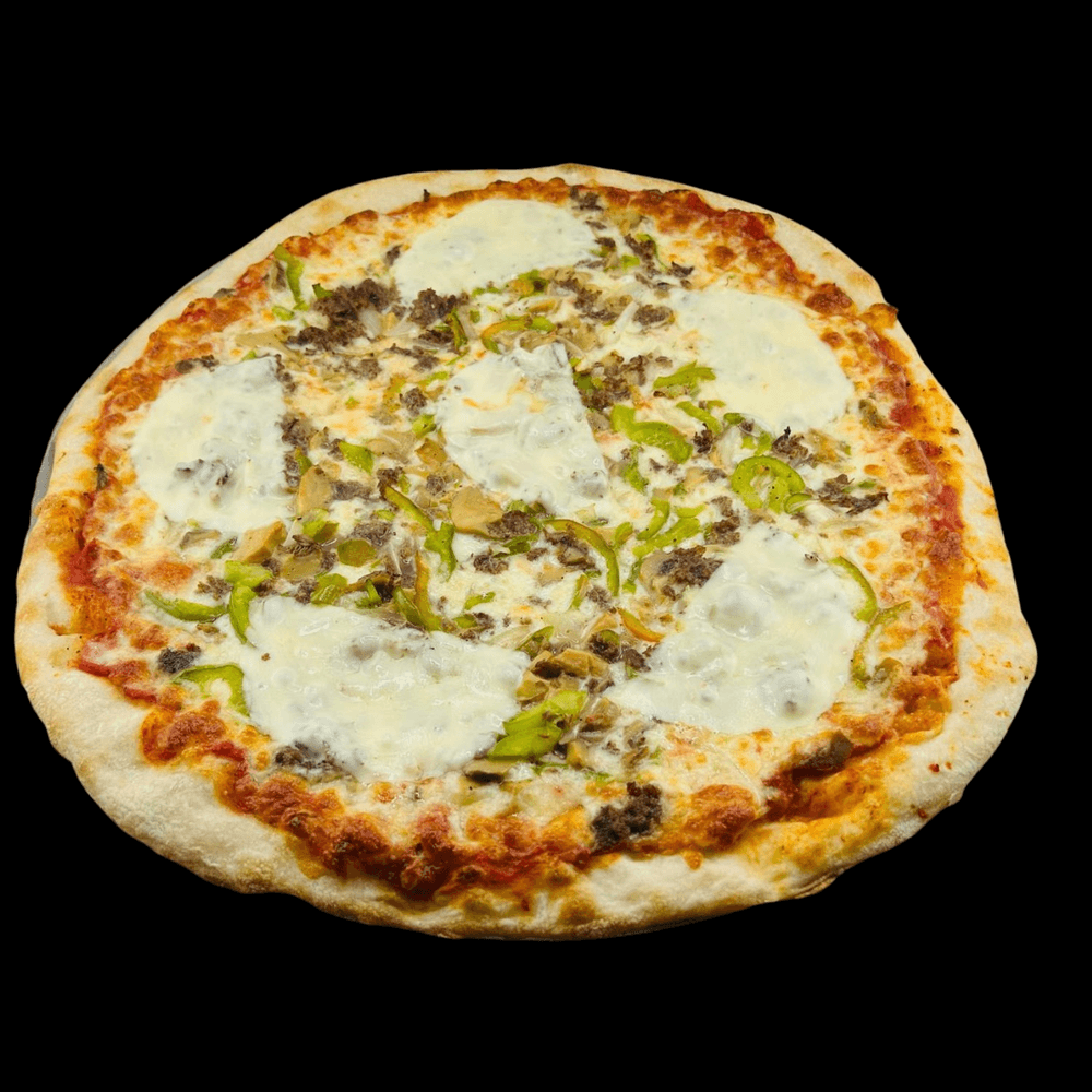Cheese Steak Pizza