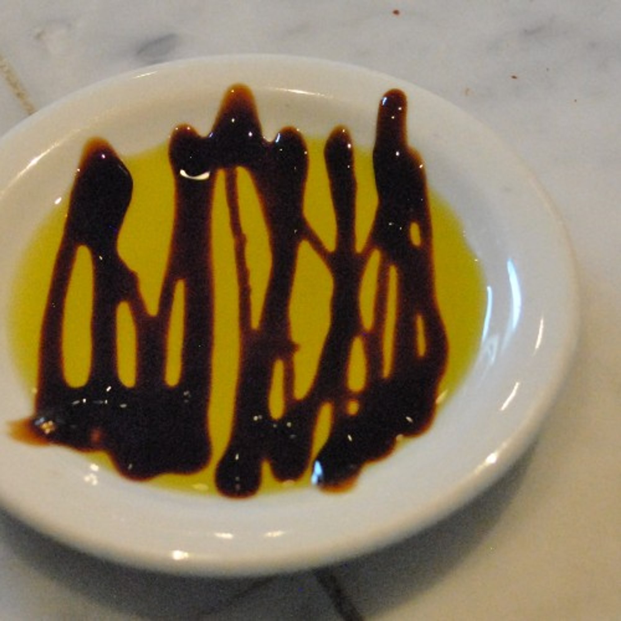 Side of Olive Oil and Balsamic