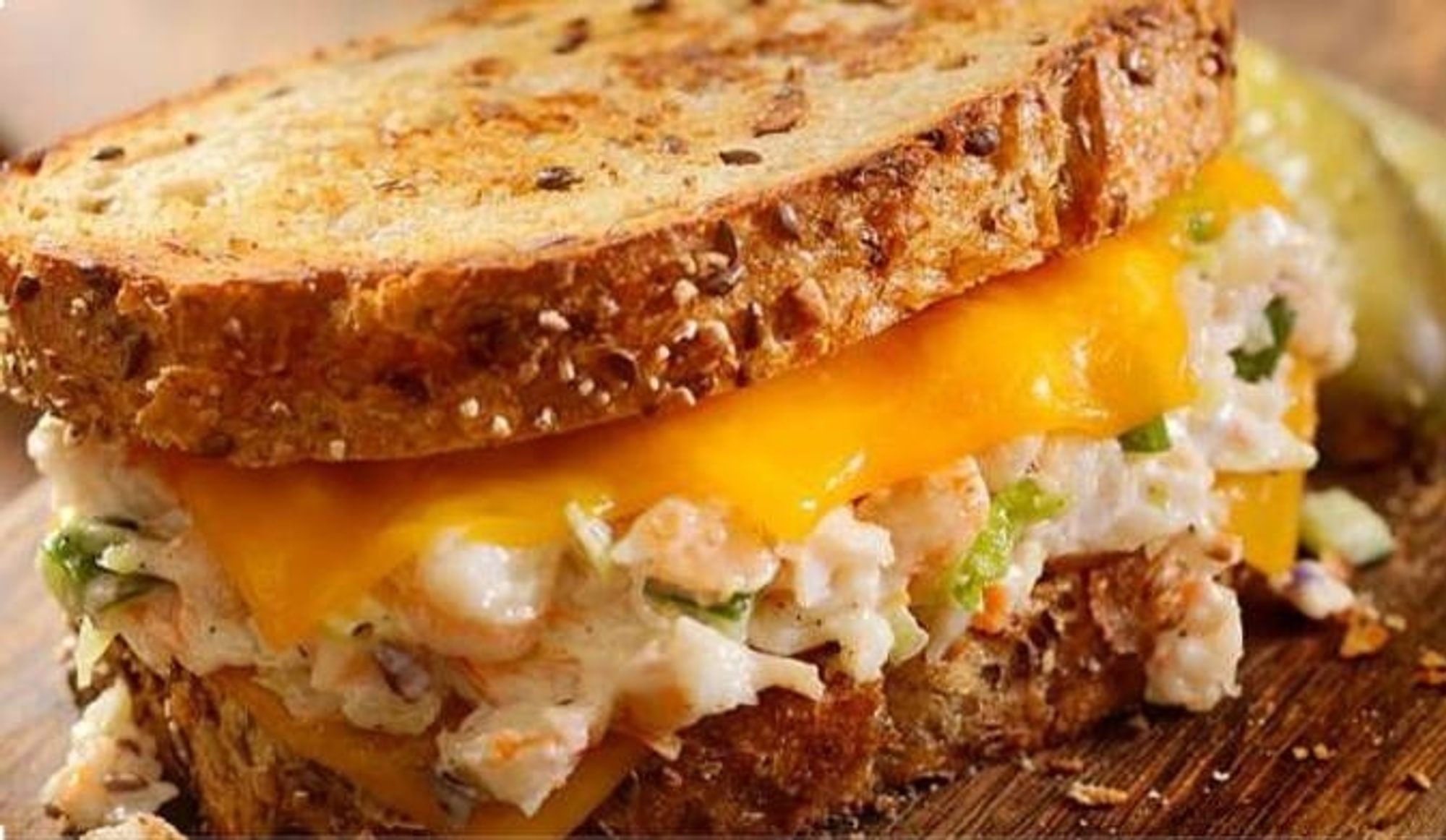 Crab Grilled Cheese
