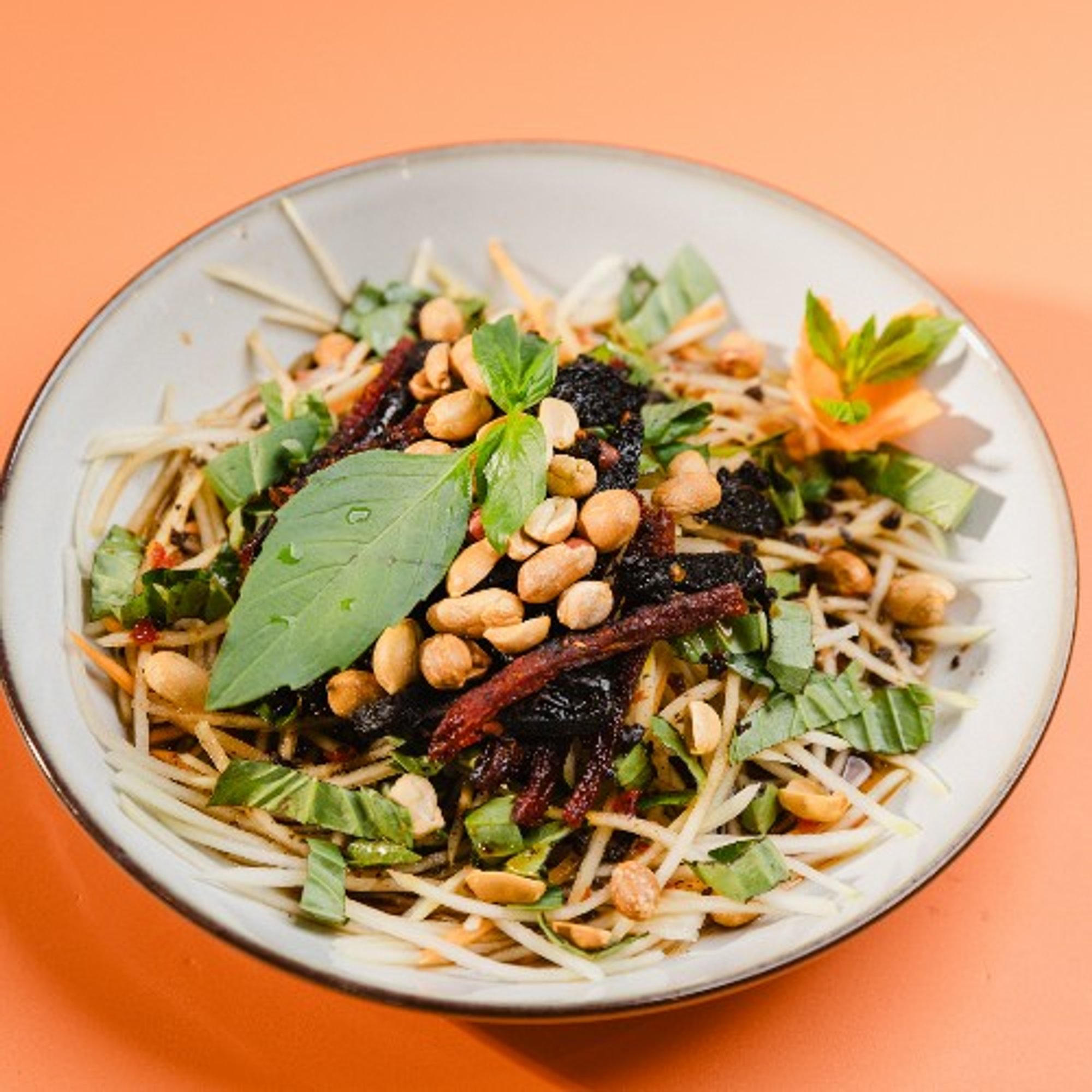 Papaya Beef Salad / Goi Du Du Kho Bo