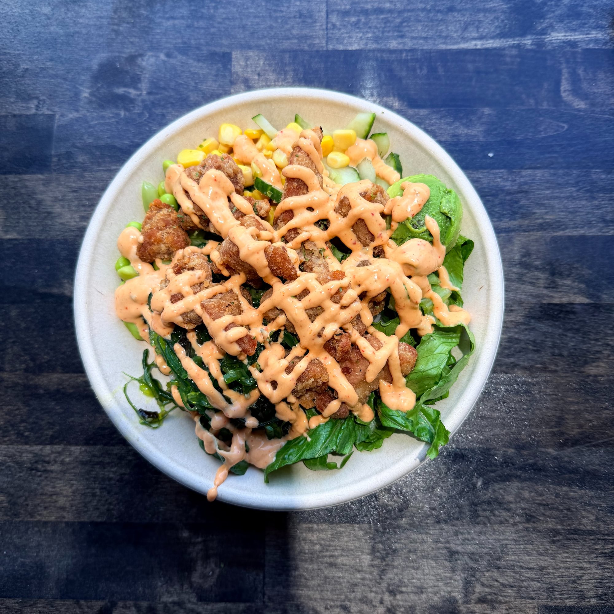 p4- Hot Crispy Chicken Poké Bowl