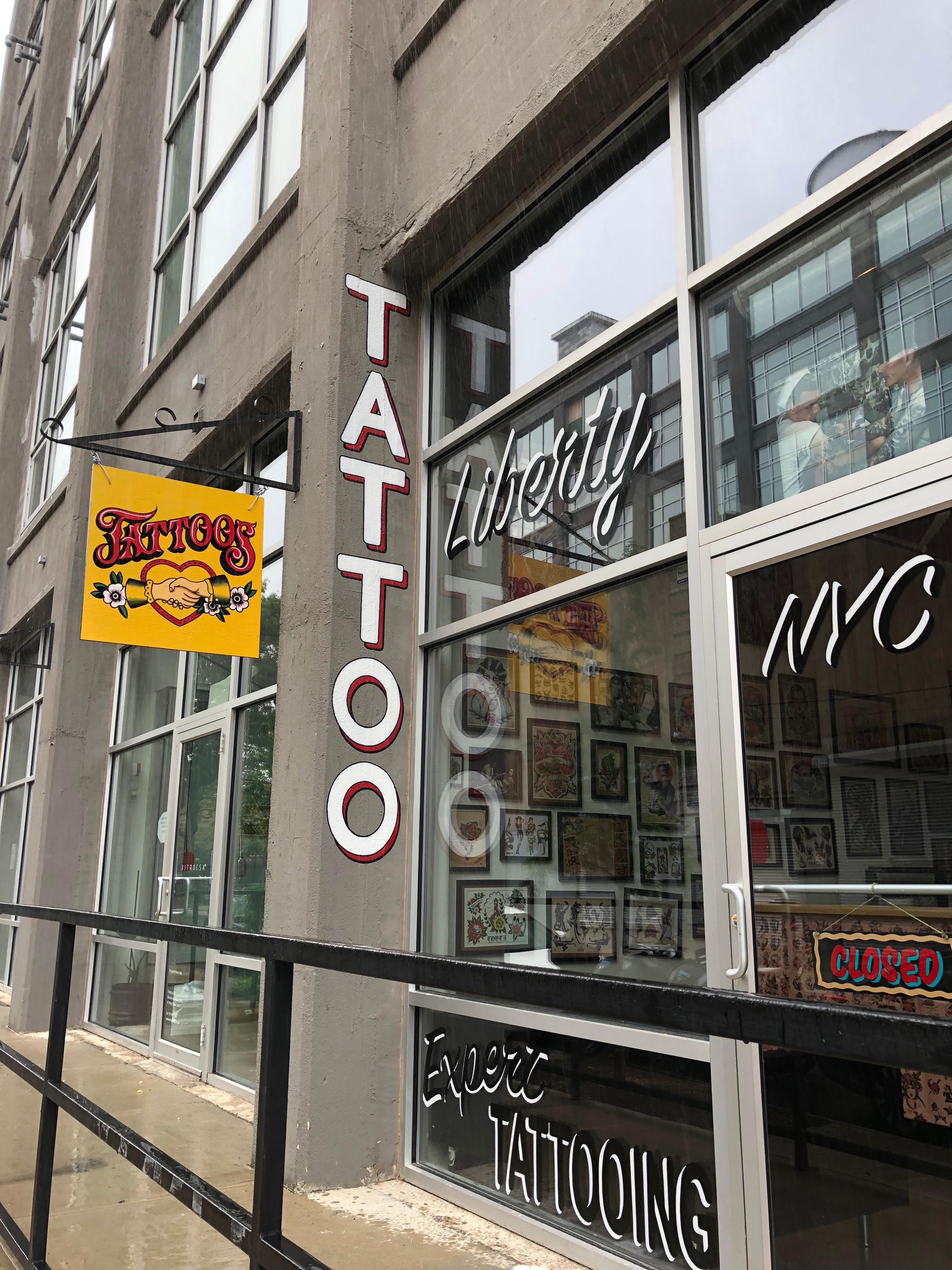 NYC Tattoo Shop Photo