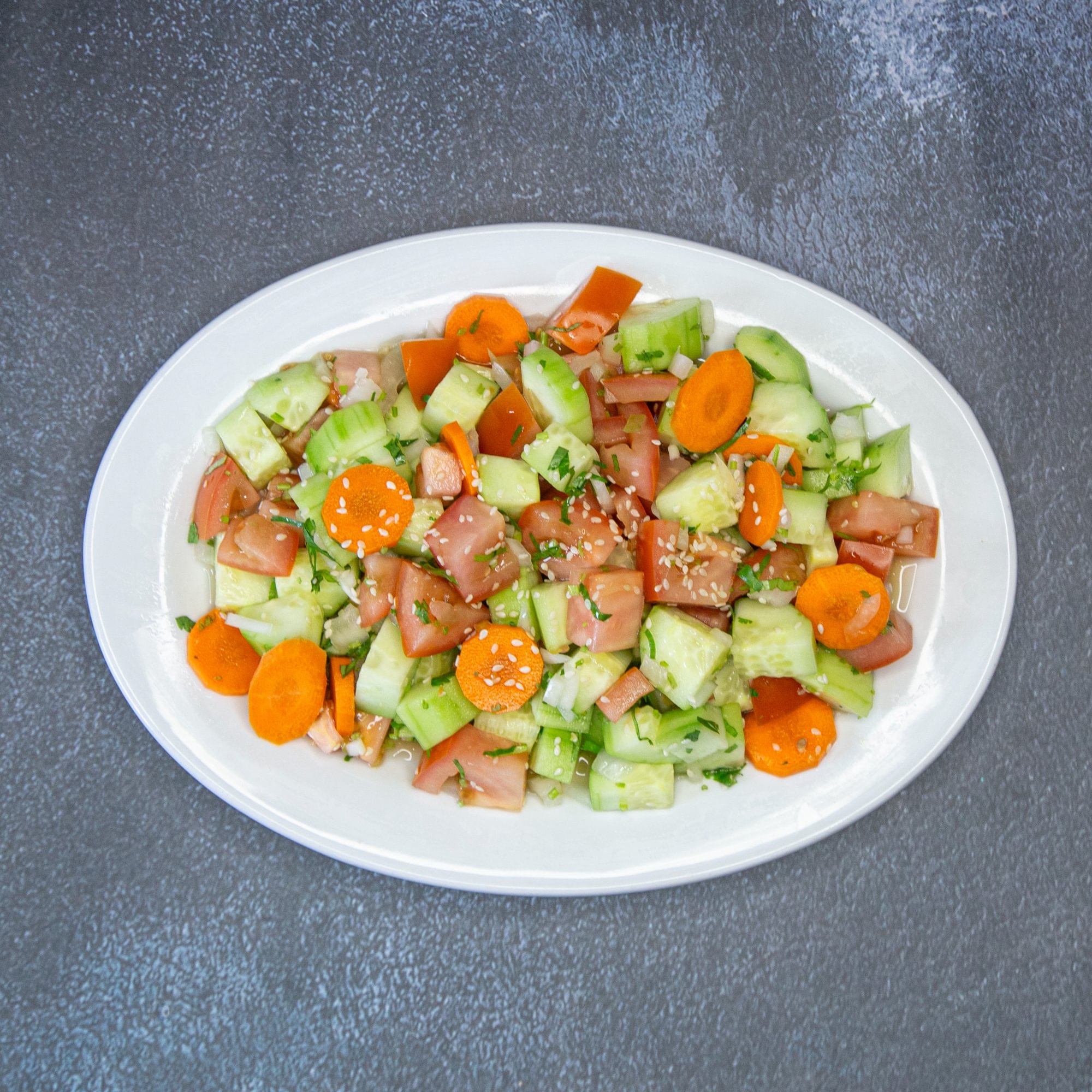 Tomato Cucumber Salad