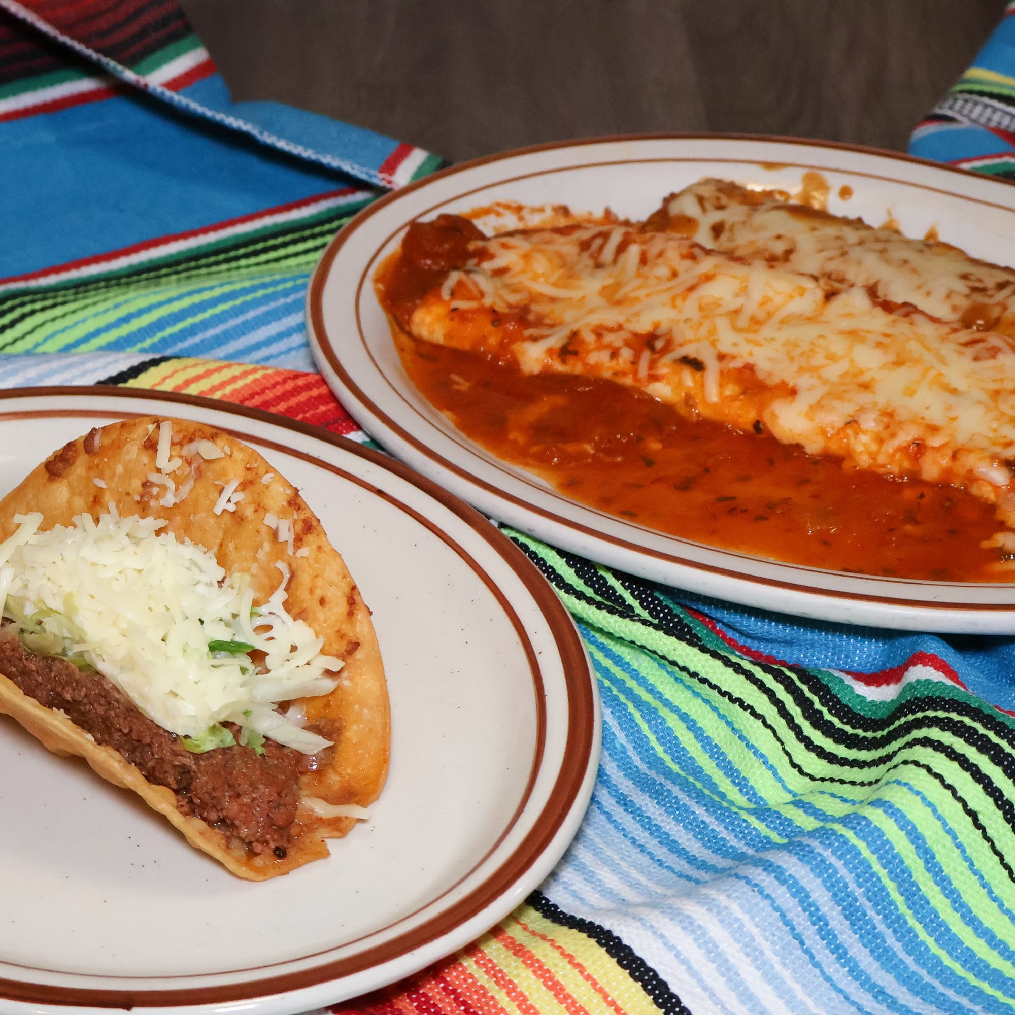 11. Beef Burrito, Taco & Enchilada
