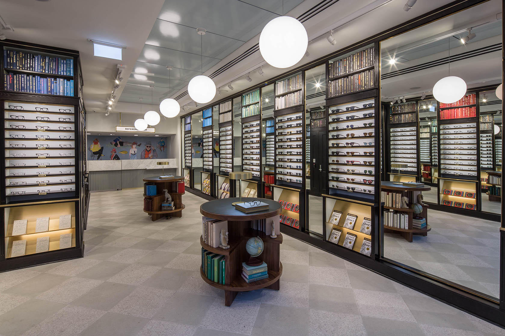 Warby Parker Queen Street Shop glasses, and contacts in Toronto, ON