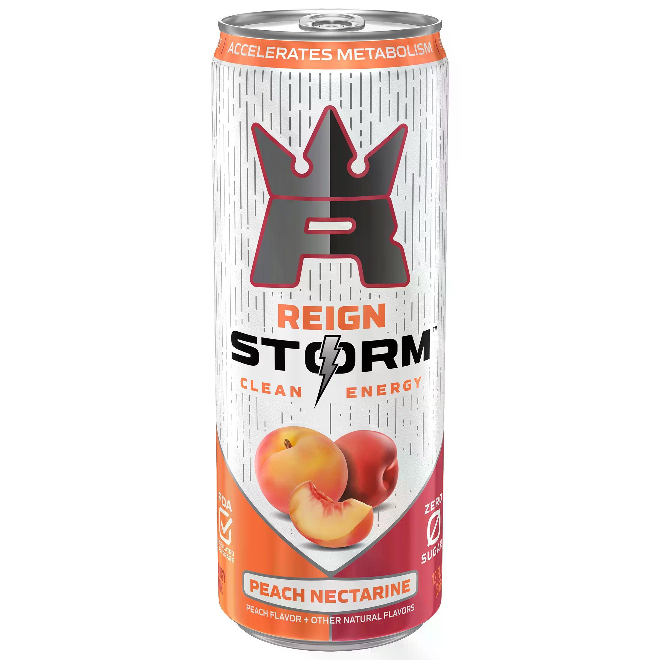 Reign Storm Peach Nectarine 12oz