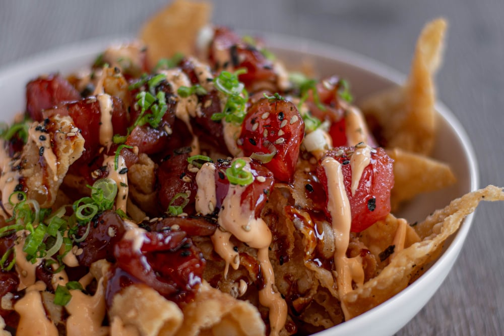Poke Nachos