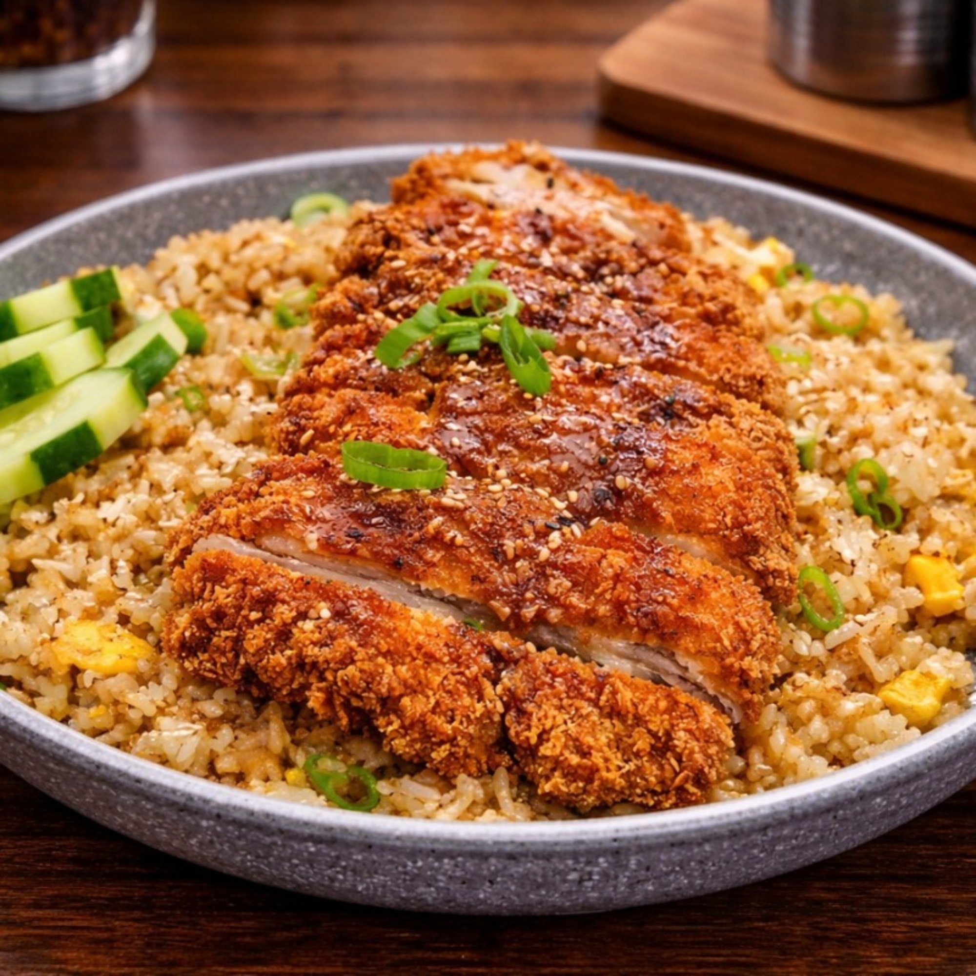 Chikn' Katsu Fried Rice