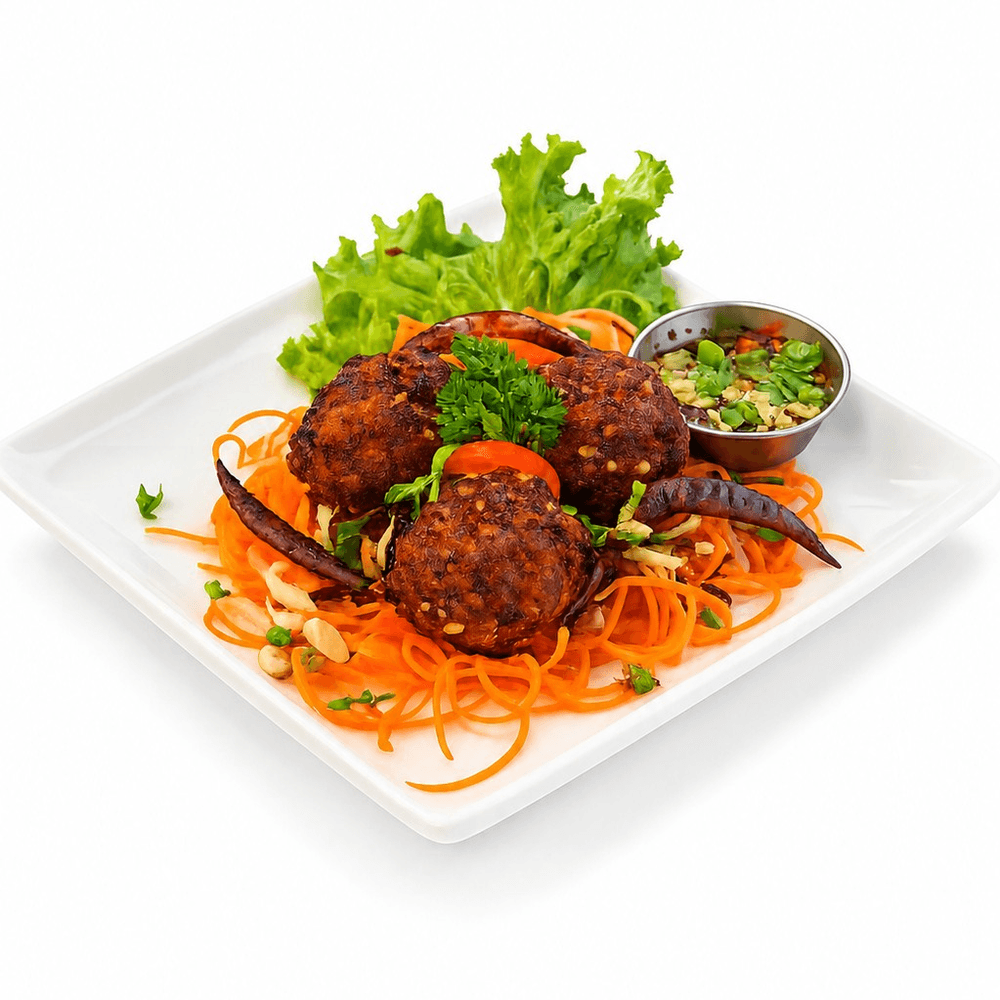 Larb Tod (Thai Crispy Chicken Balls)