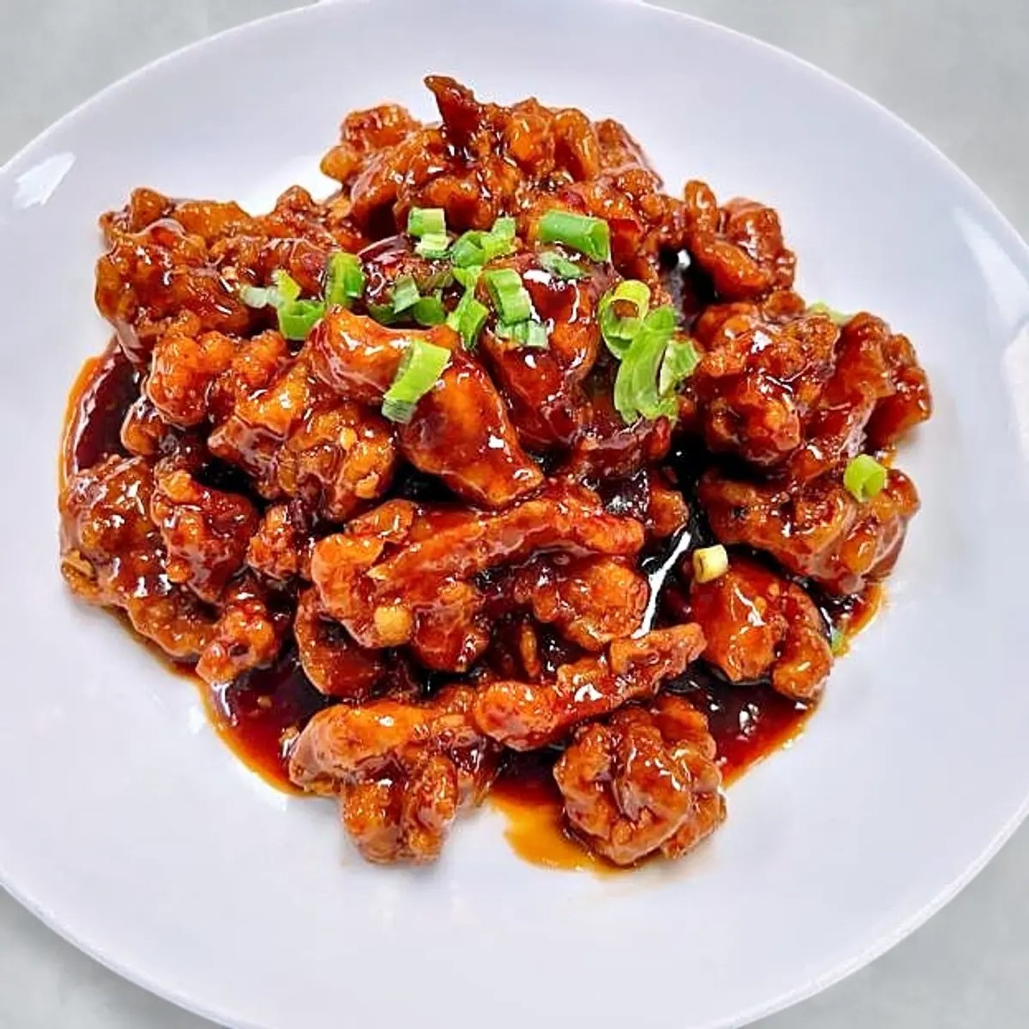 Crispy Chicken with Garlic Sauce 鱼香脆皮鸡