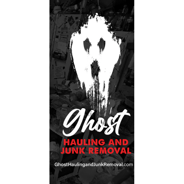 Ghost Hauling and Junk Removal Services Logo