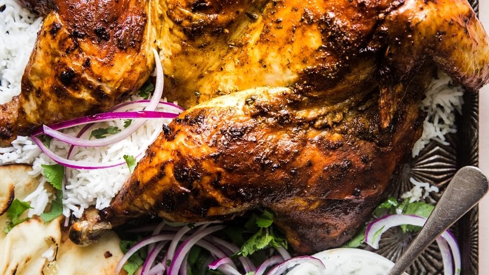 Full Tandoori Chicken (4 pcs)