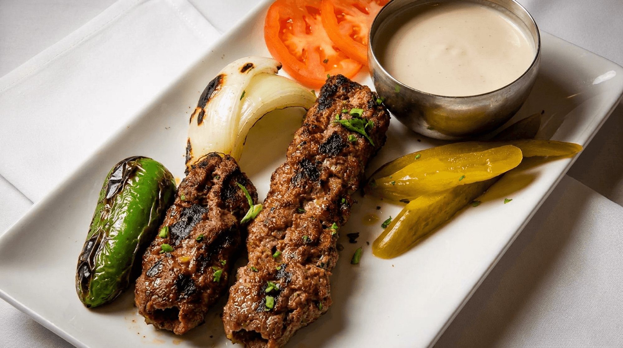 Beef Kafta Kabob